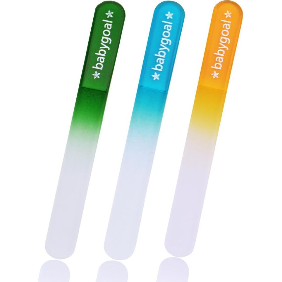 Lima de Uñas para Bebés Babygoal 3 Piezas Vidrio Checo