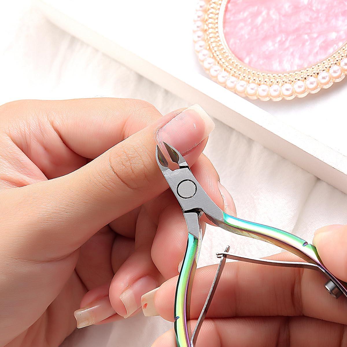 Kit Removedor de Cutículas Sotong 4 en 1 - Tijeras y Lima