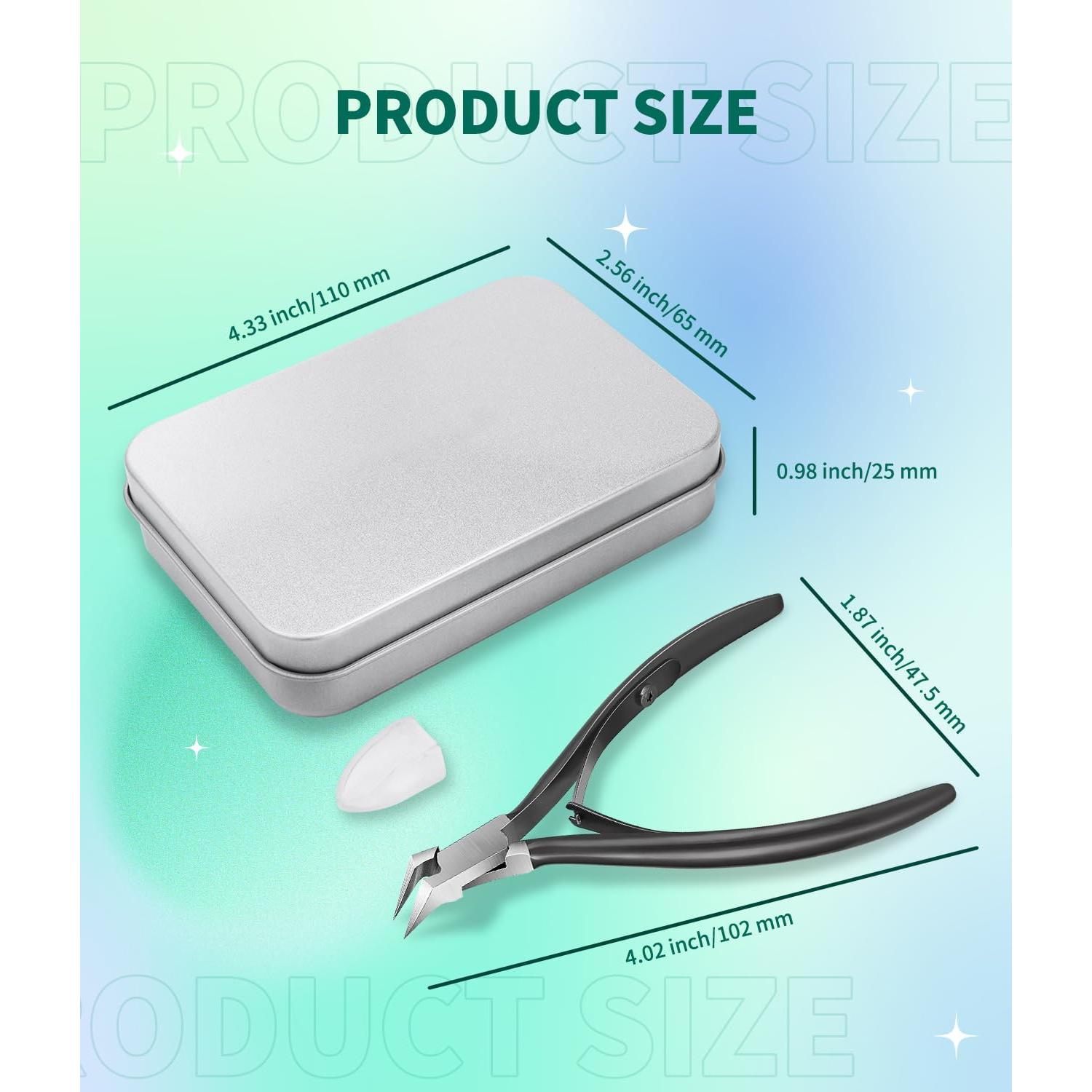 Cortador de Uñas Encarnadas ILLFER Acero Inoxidable 12 cm