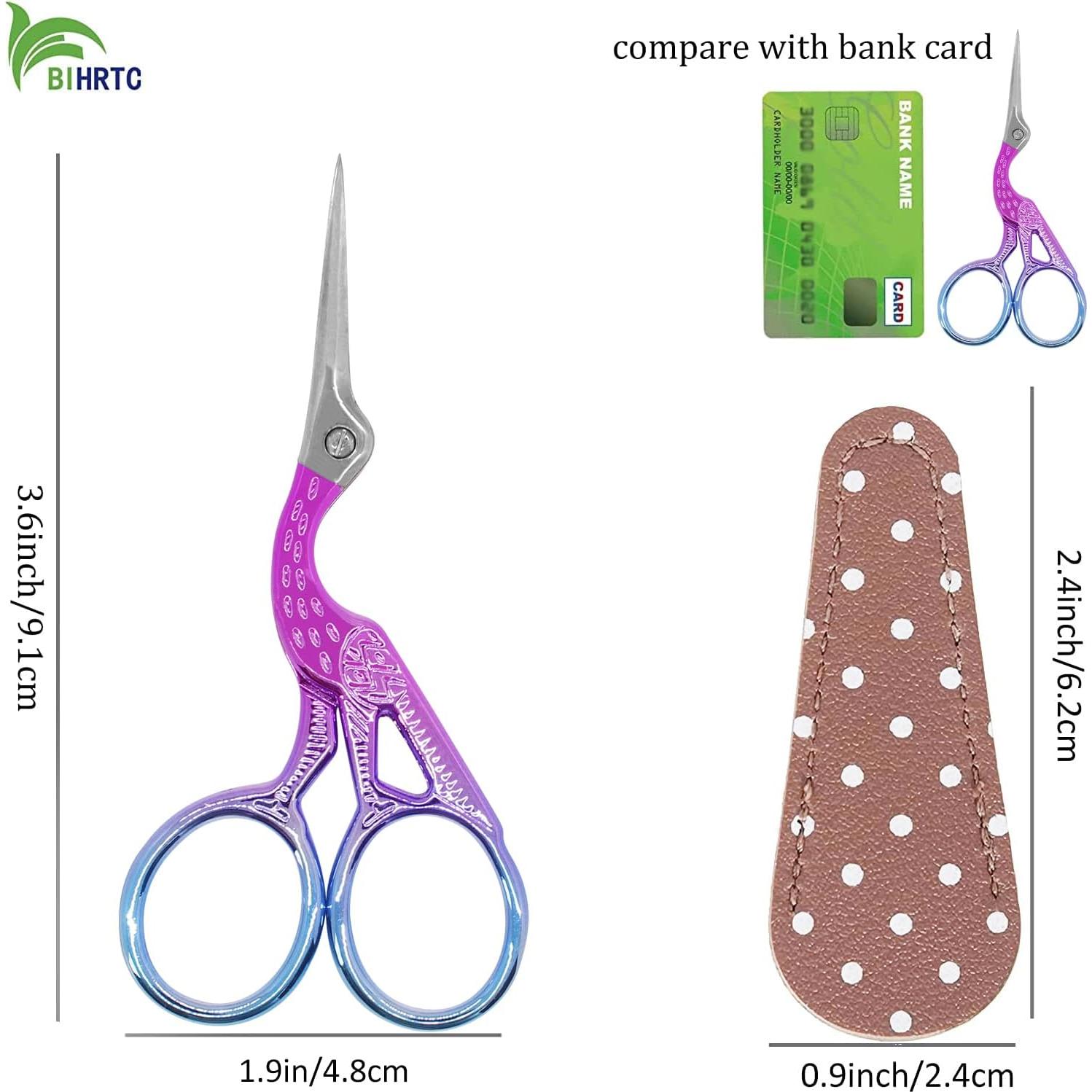 Tijeras de Bordado Pequeñas BIHRTC 9.1cm Acero Inoxidable