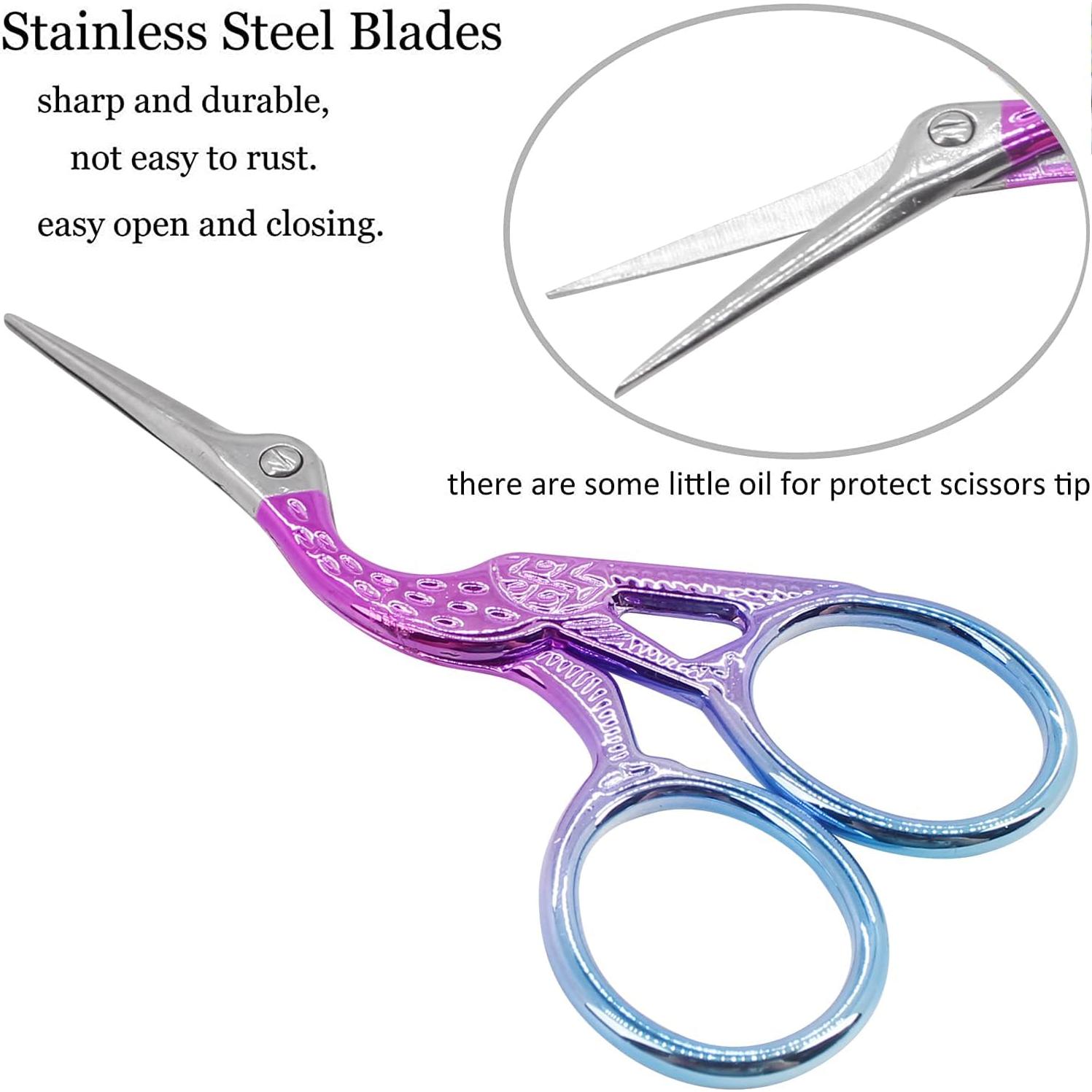 Tijeras de Bordado Pequeñas BIHRTC 9.1cm Acero Inoxidable