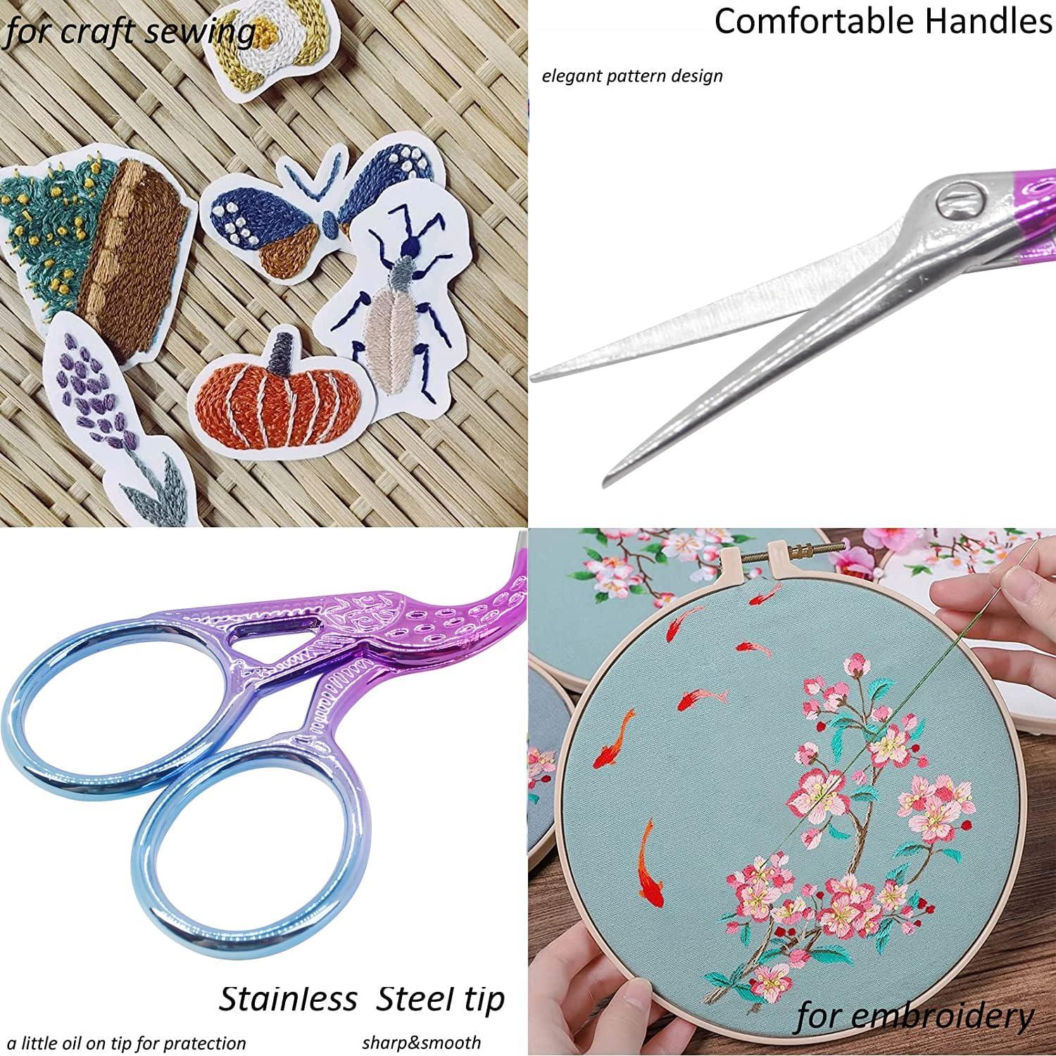 Tijeras de Bordado Pequeñas BIHRTC 9.1cm Acero Inoxidable