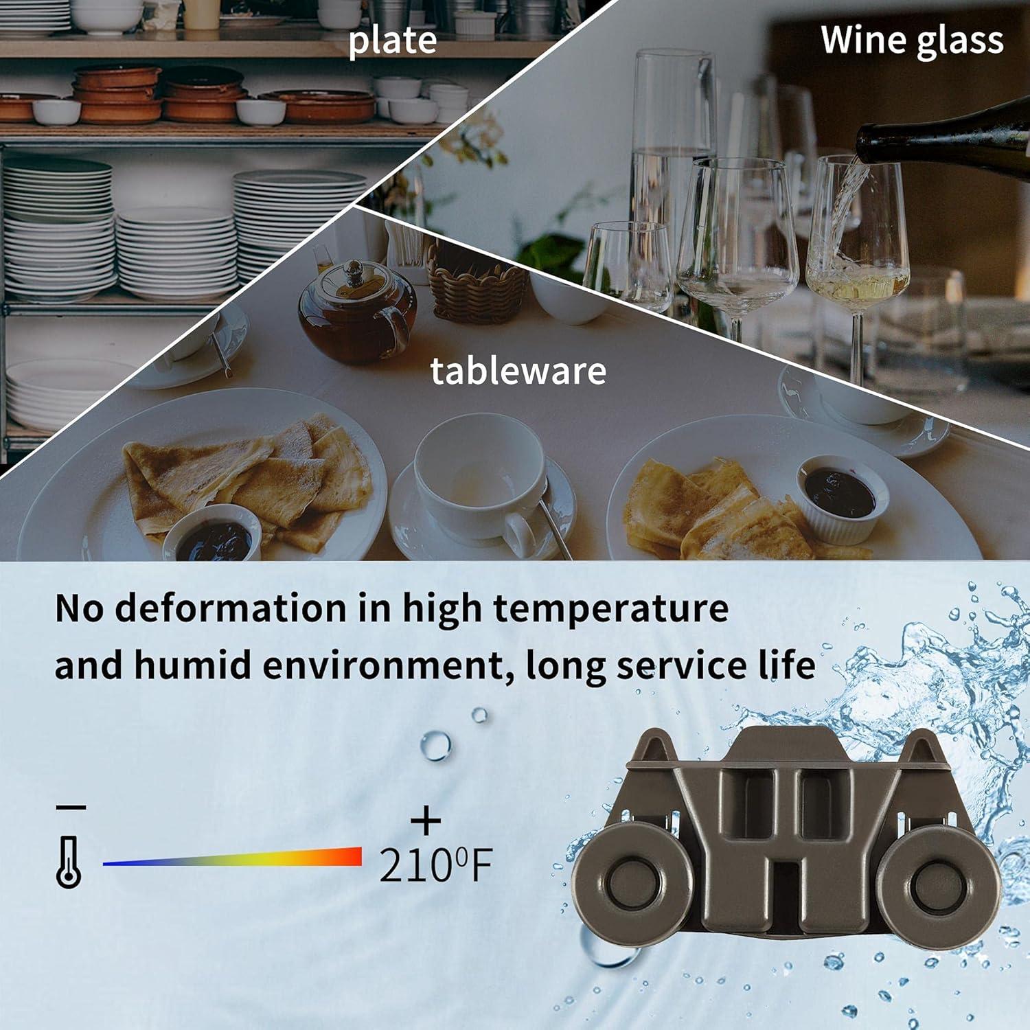 Ruedas Inferiores Lavavajillas Monkemon W10195416 Paquete 4