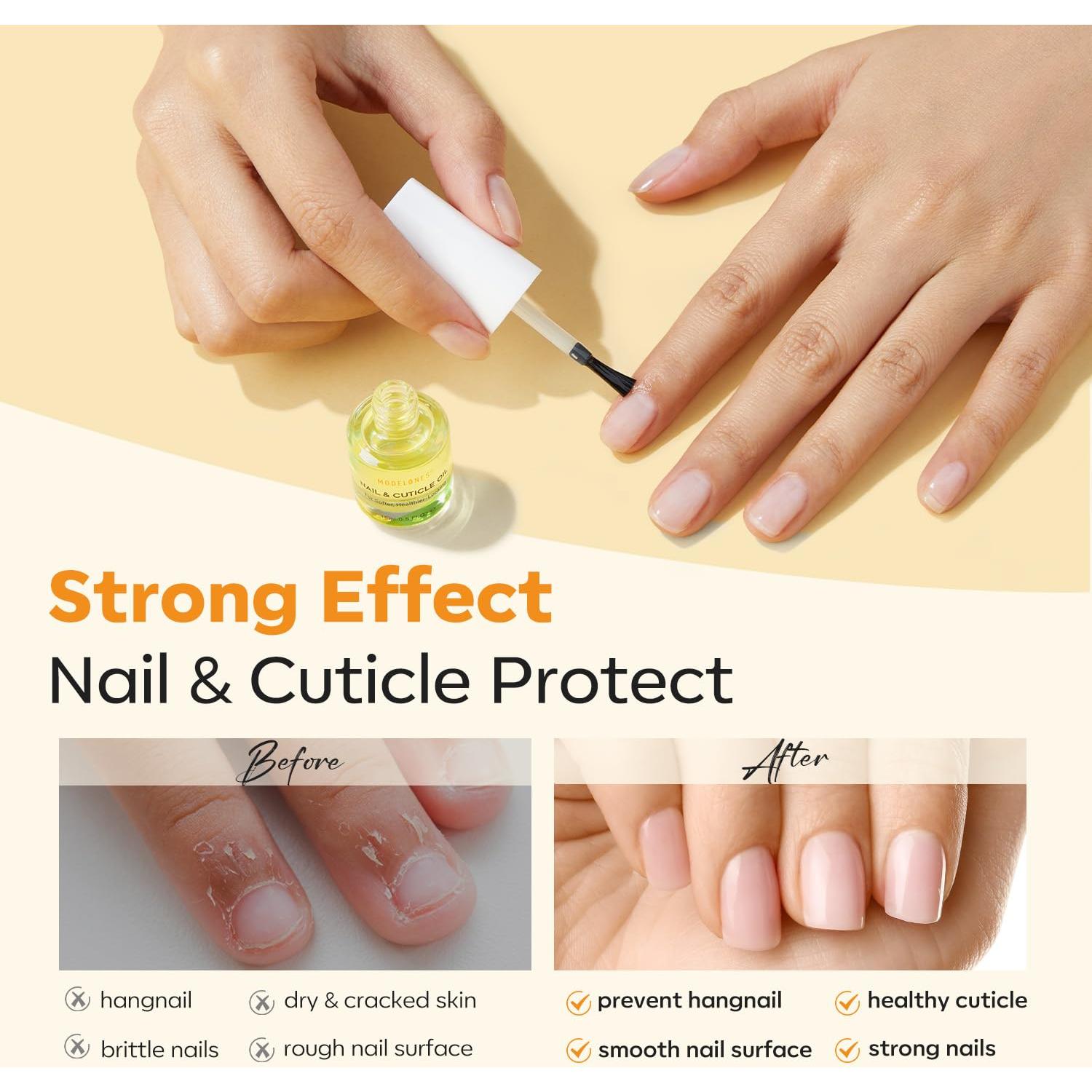 Aceite de Cutícula Modelones 15ml - Crecimiento y Fortalecimiento