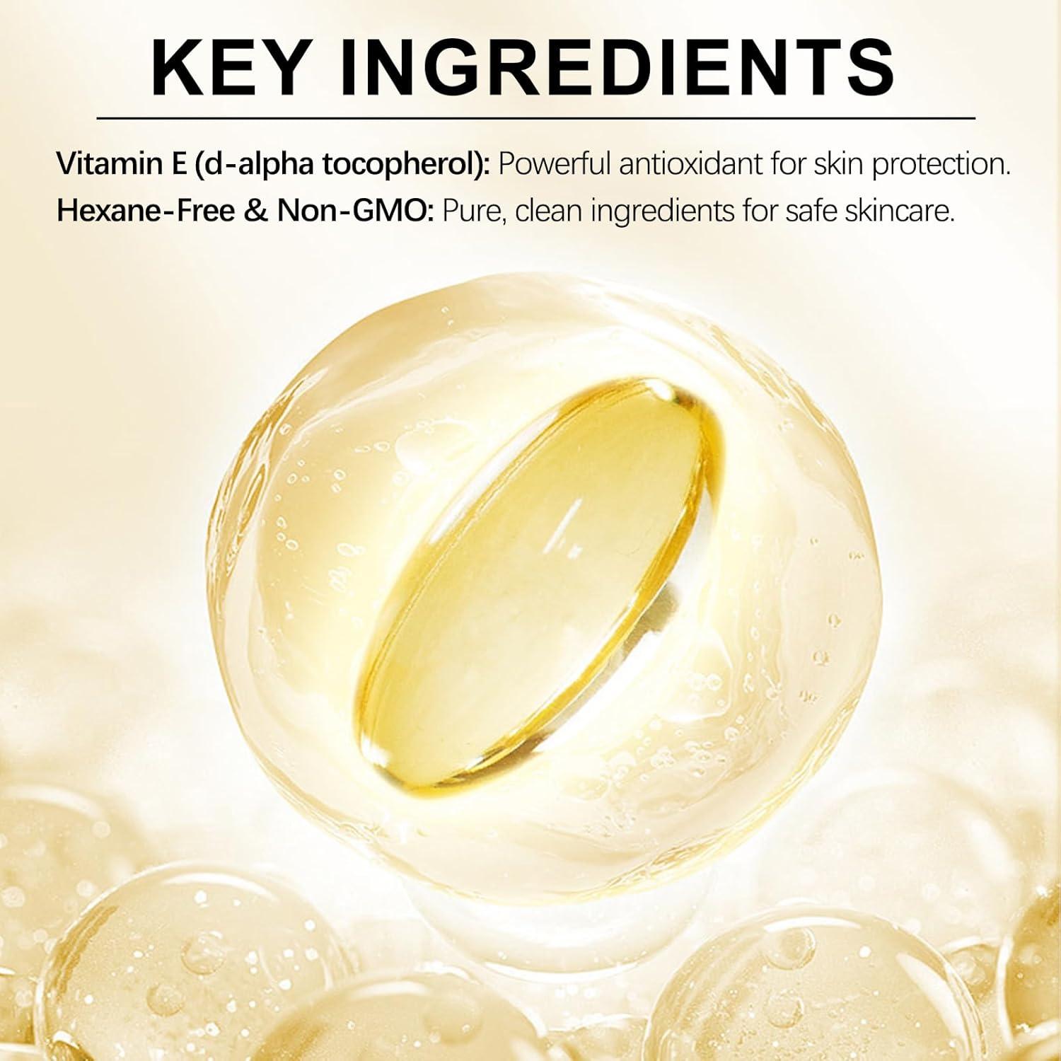 Aceite de Vitamina E Pura 75,000 UI Genérico 60ml Hidratante