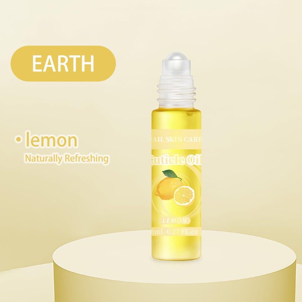 Aceite para Cutículas Roll On SULLMAR 8ml Hidratante Limón