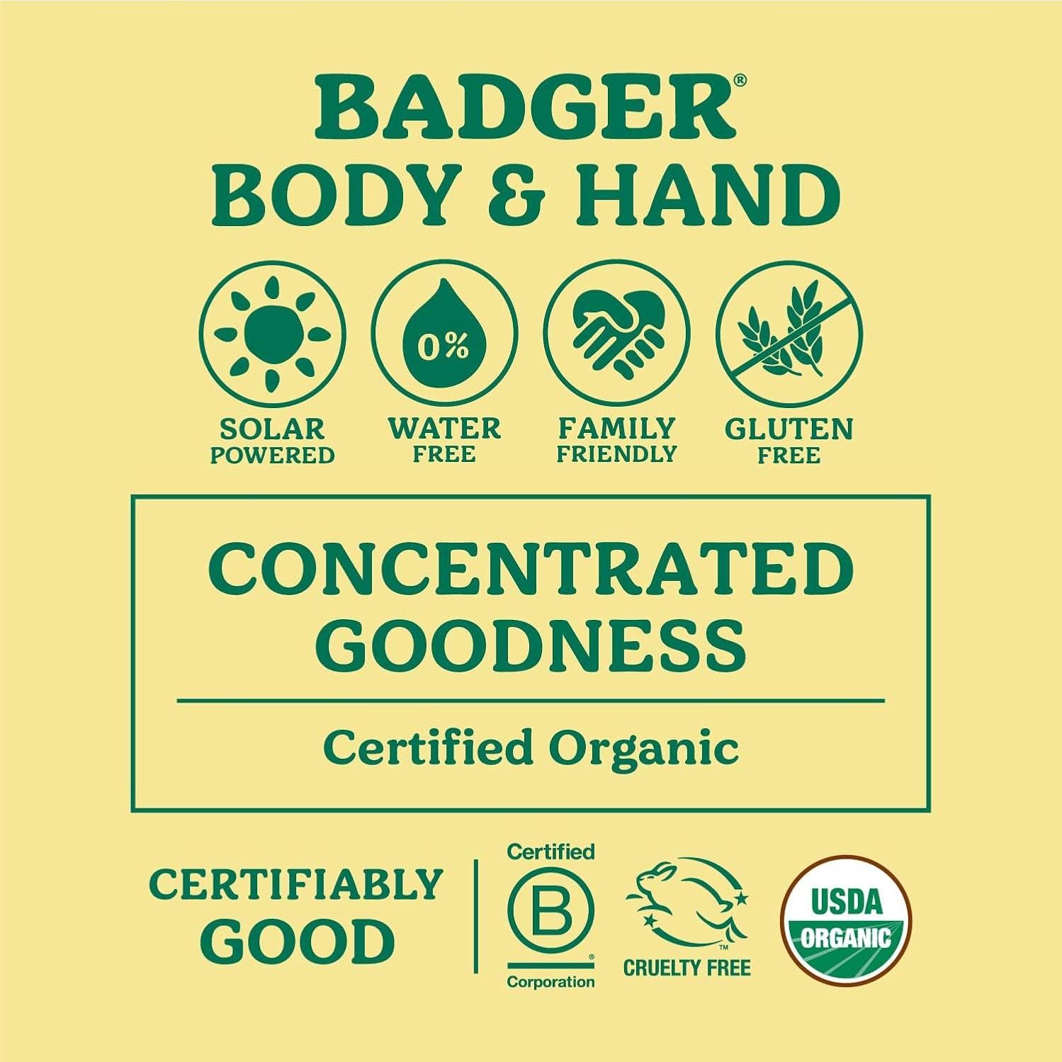 Bálsamo Orgánico para Cutículas Badger 21g - Crema Natural Hidratante