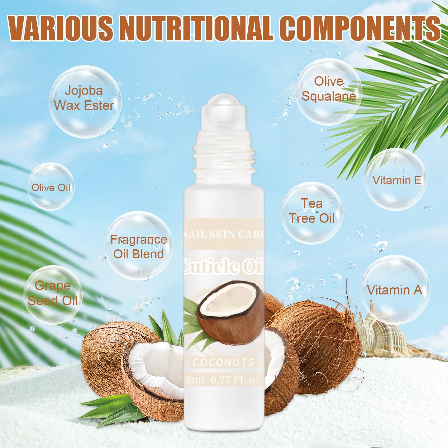 Aceite Natural para Cutículas HiLemon 8 ml Hidratante con Vitamina E