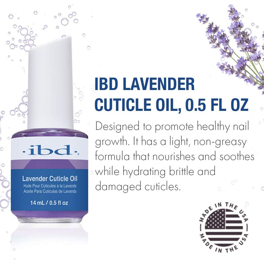 Aceite de Cutícula IBD Lavanda 14.79 ml - Hidratante Uñas