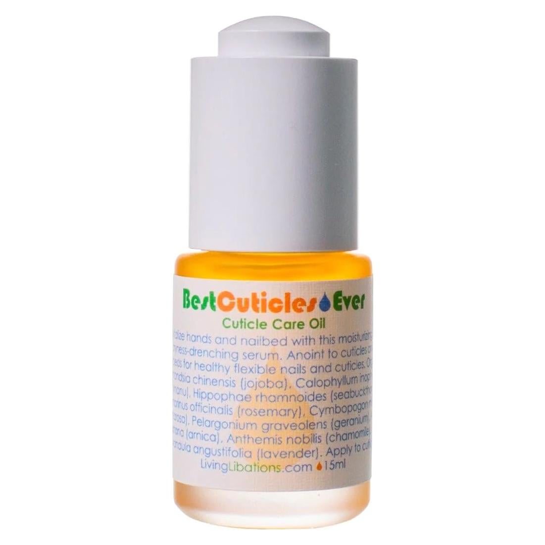 Aceite Orgánico para Cutículas Living Libations 15 mL