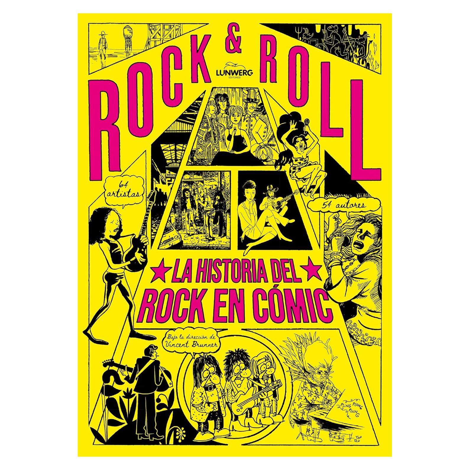 Rock & Roll: La historia del Rock en cómic (Novela gráfica) (Spanish Edition)