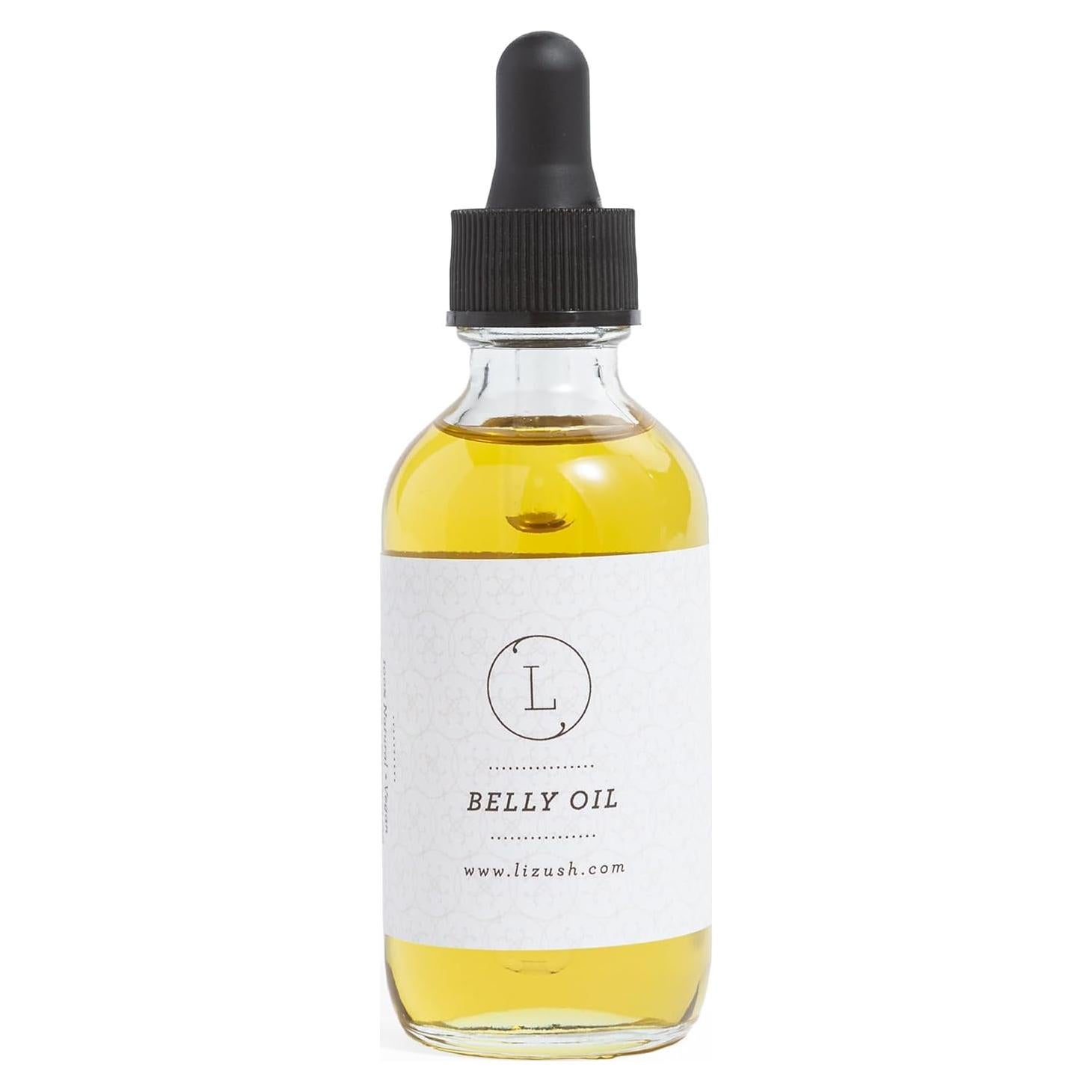 Aceite para Barriga Lizush 60 ml - Hidratante Embarazo Orgánico