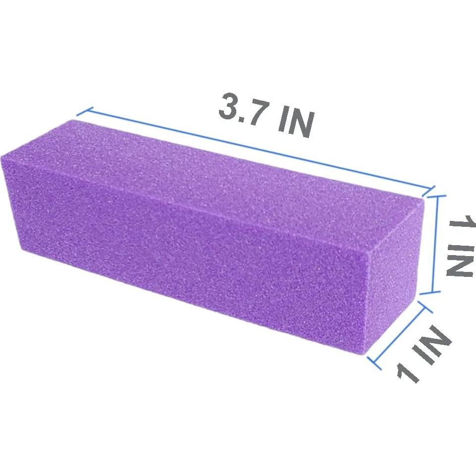 Set de 10 Bloques de Pulido de Uñas 4 Lados AhaTopia