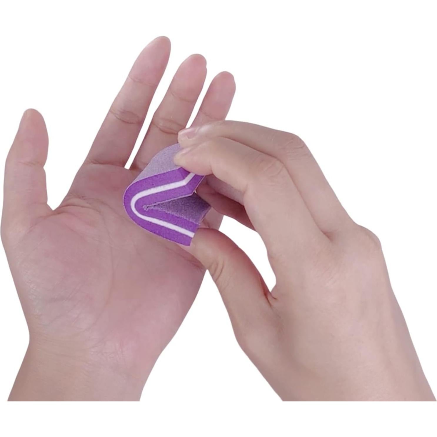 Bloques de Pulido de Uñas AhaTopia 100 Pcs 100/180 Granos