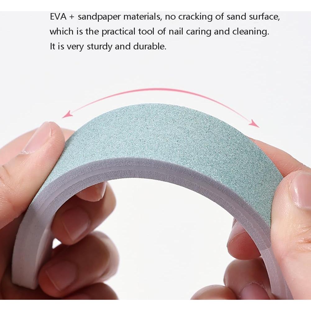 Kit de Manicura TONOKAILS 18 Piezas - Archivos y Pulidores de Uñas