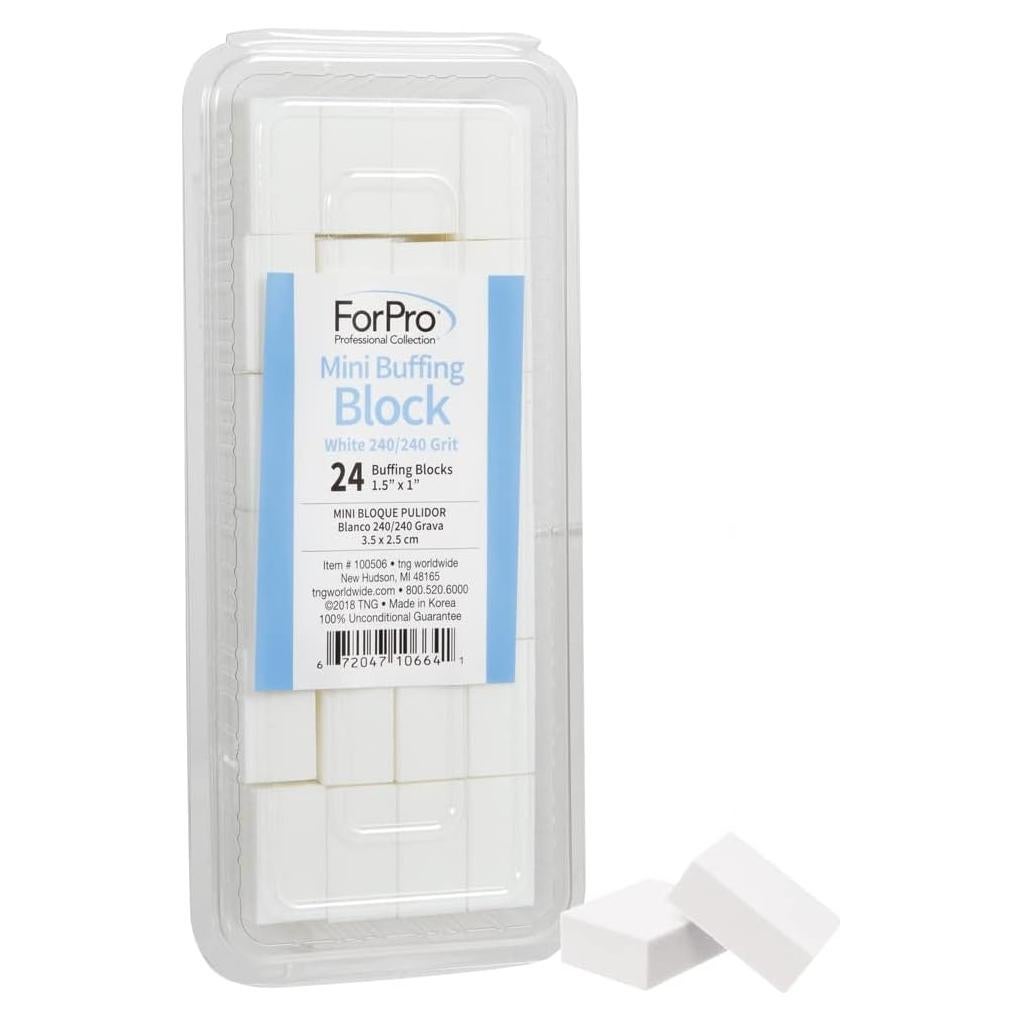 Mini Bloque de Pulido ForPro 240/240 Grano - 24 Unidades