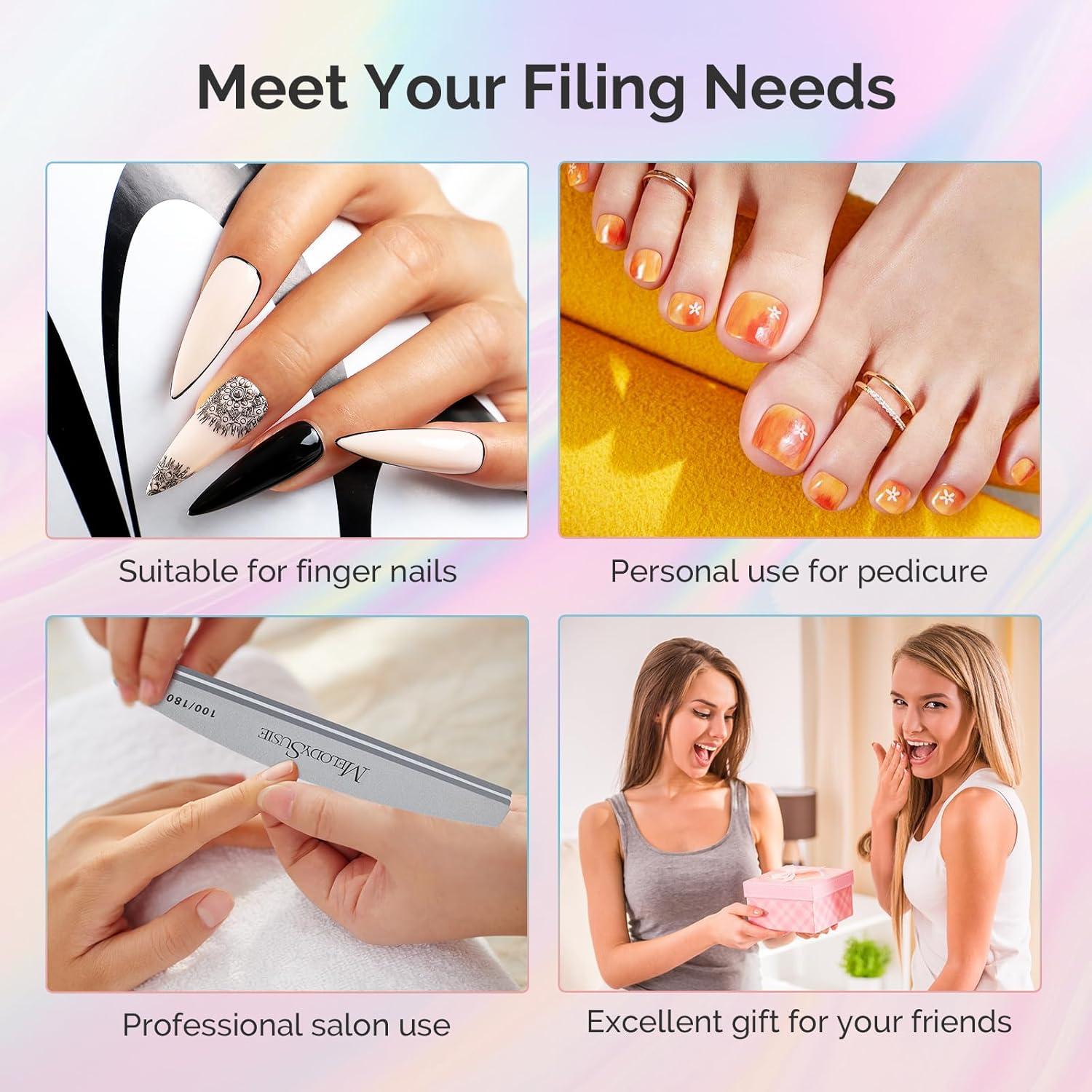 Kit de Pulido de Uñas Profesional MelodySusie 16 Piezas