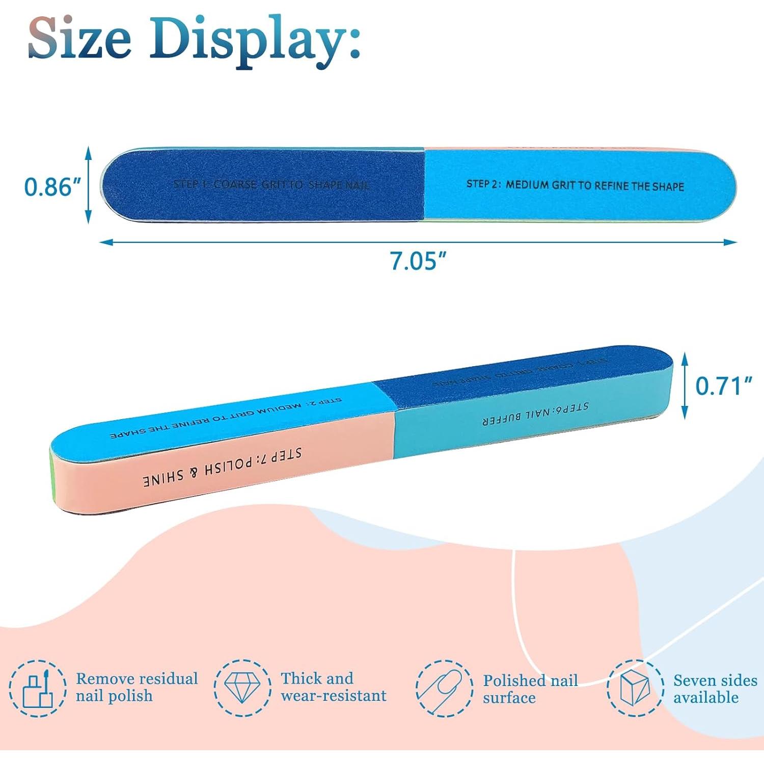Paquete de 3 Limpiadores de Uñas Todo en Uno LNAUJS