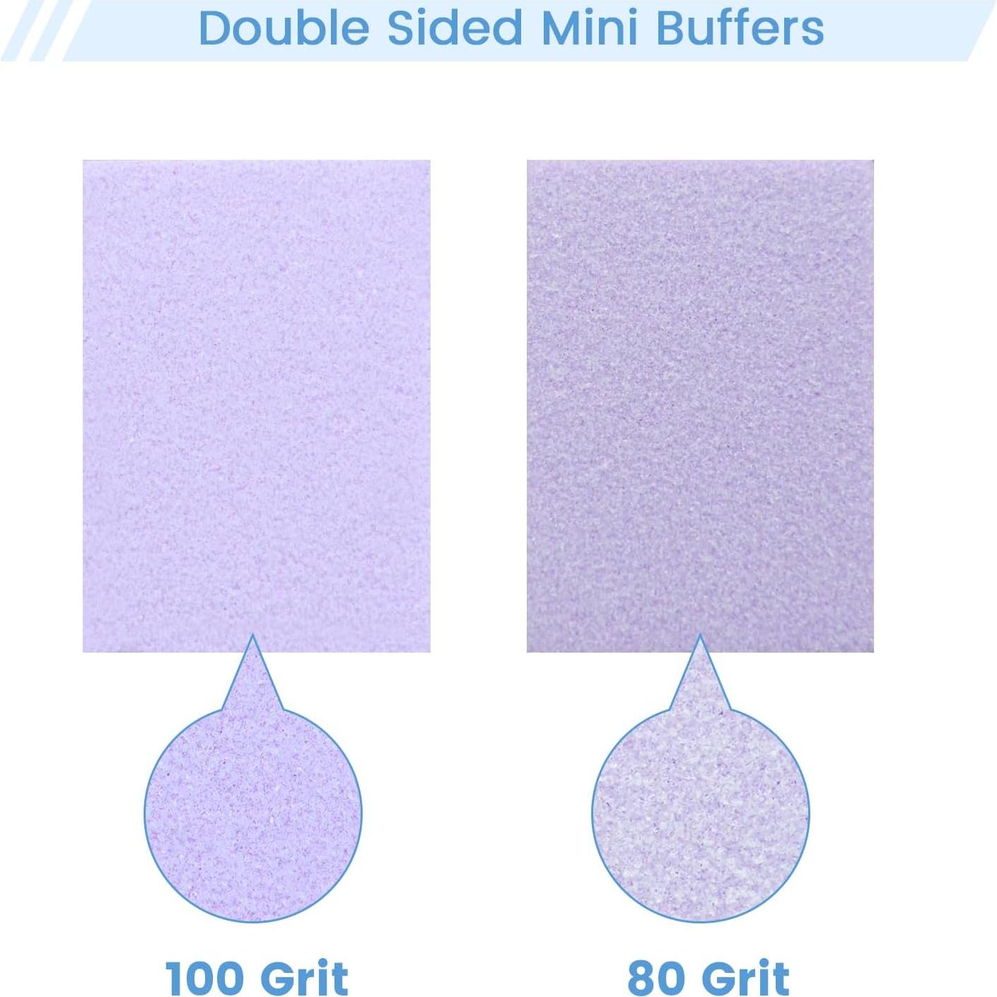 Bloque de Pulido de Uñas GazePlus 100 PCS Grano 80/100