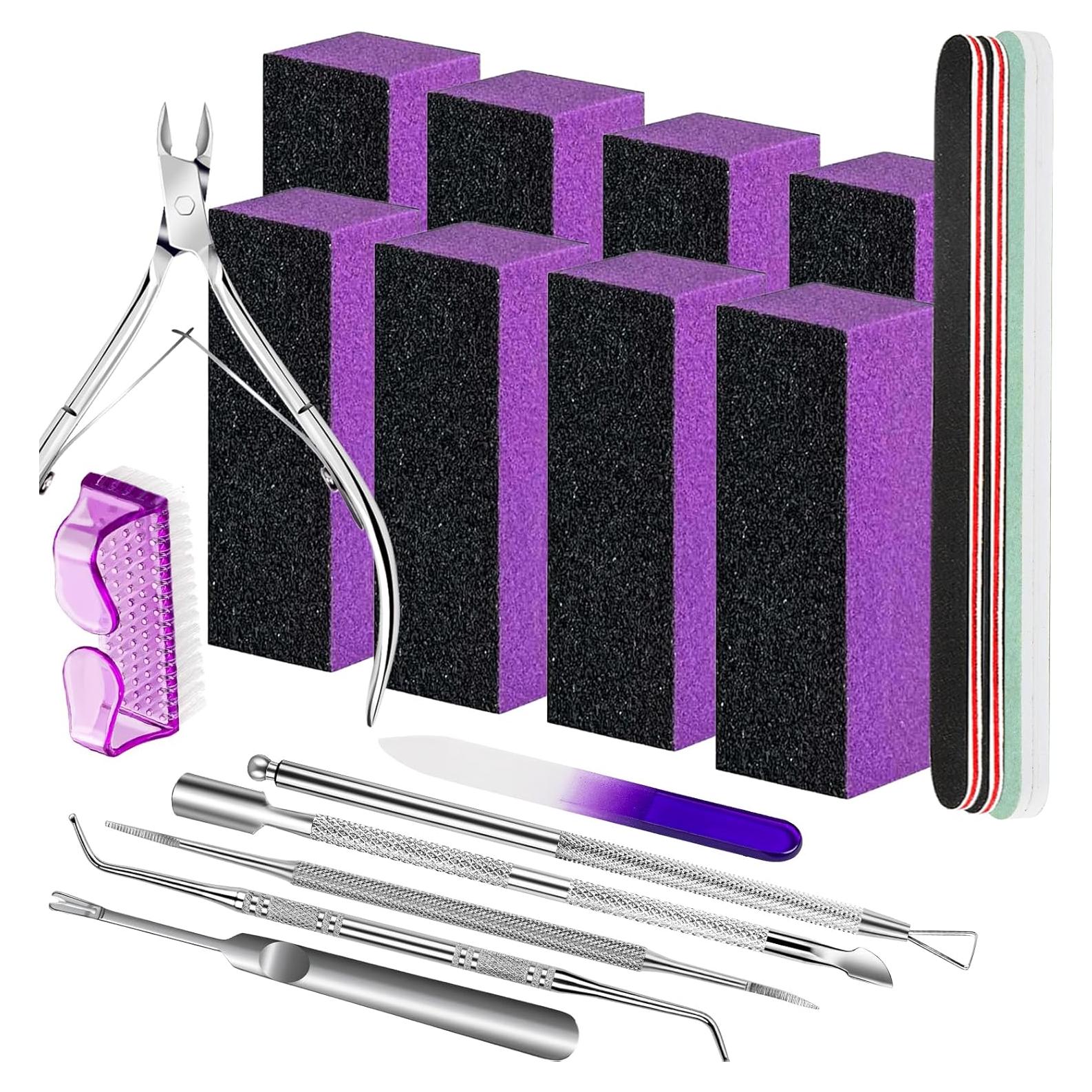 Kit de Cuidado de Uñas FANDAMEI 8 Piezas Profesional