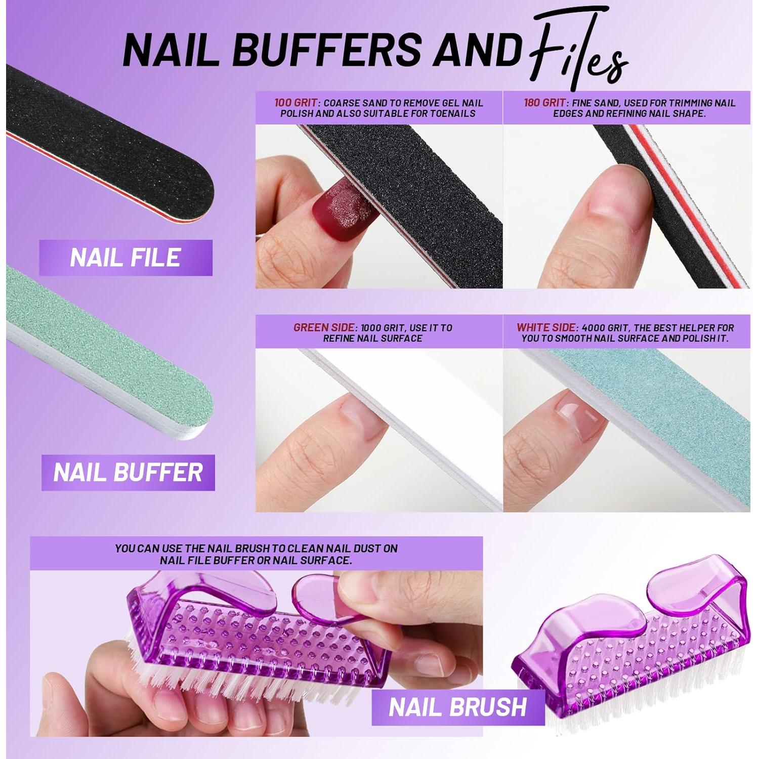 Kit de Cuidado de Uñas FANDAMEI 8 Piezas Profesional