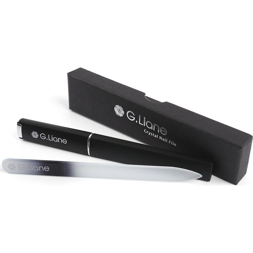 Lima de Uñas de Cristal G.Liane Doble Cara con Estuche
