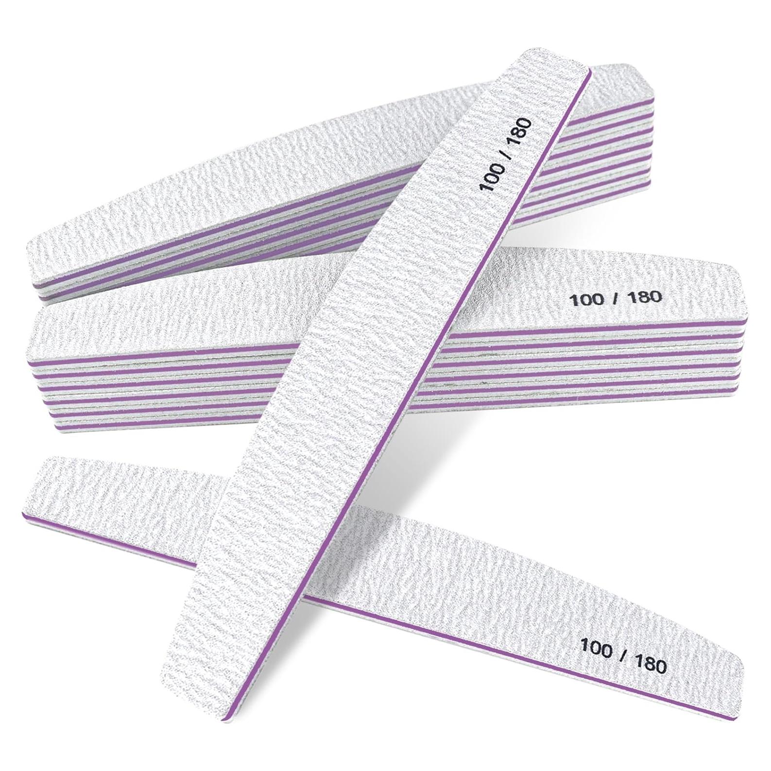 15 Limadoras de Uñas Doble Cara 100/180 TKYZMS - Ergonomicas