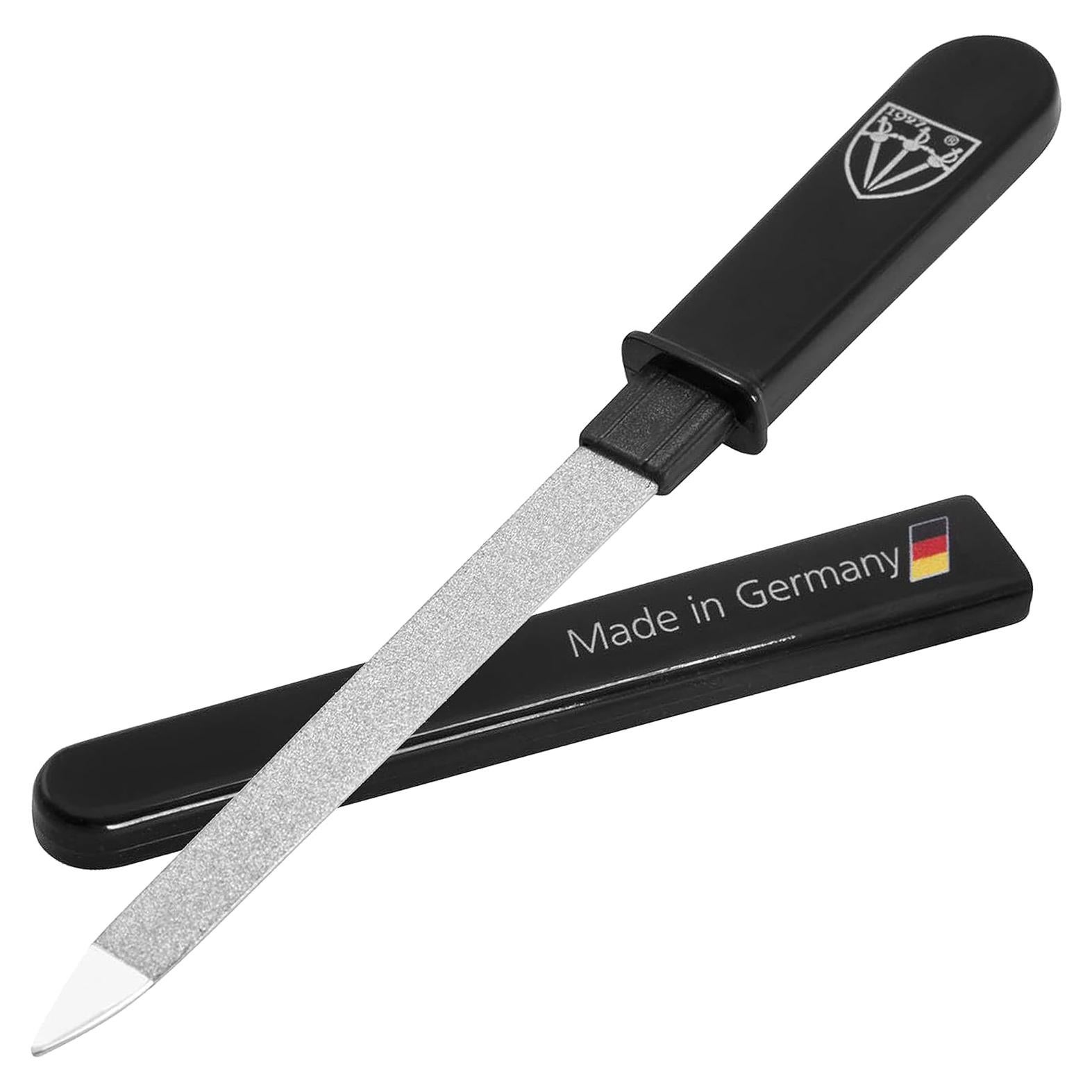 Lima de Uñas de Zafiro 3 Swords Alemania Doble Cara 10.9 cm