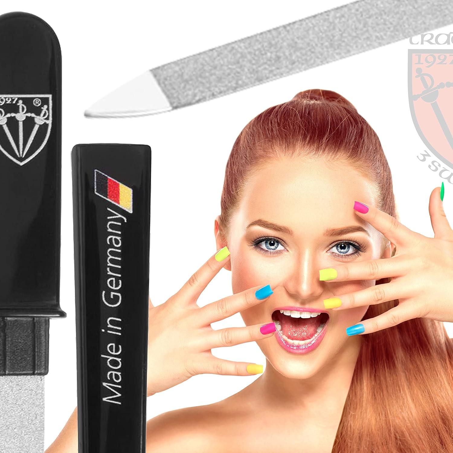 Lima de Uñas de Zafiro 3 Swords Alemania Doble Cara 10.9 cm