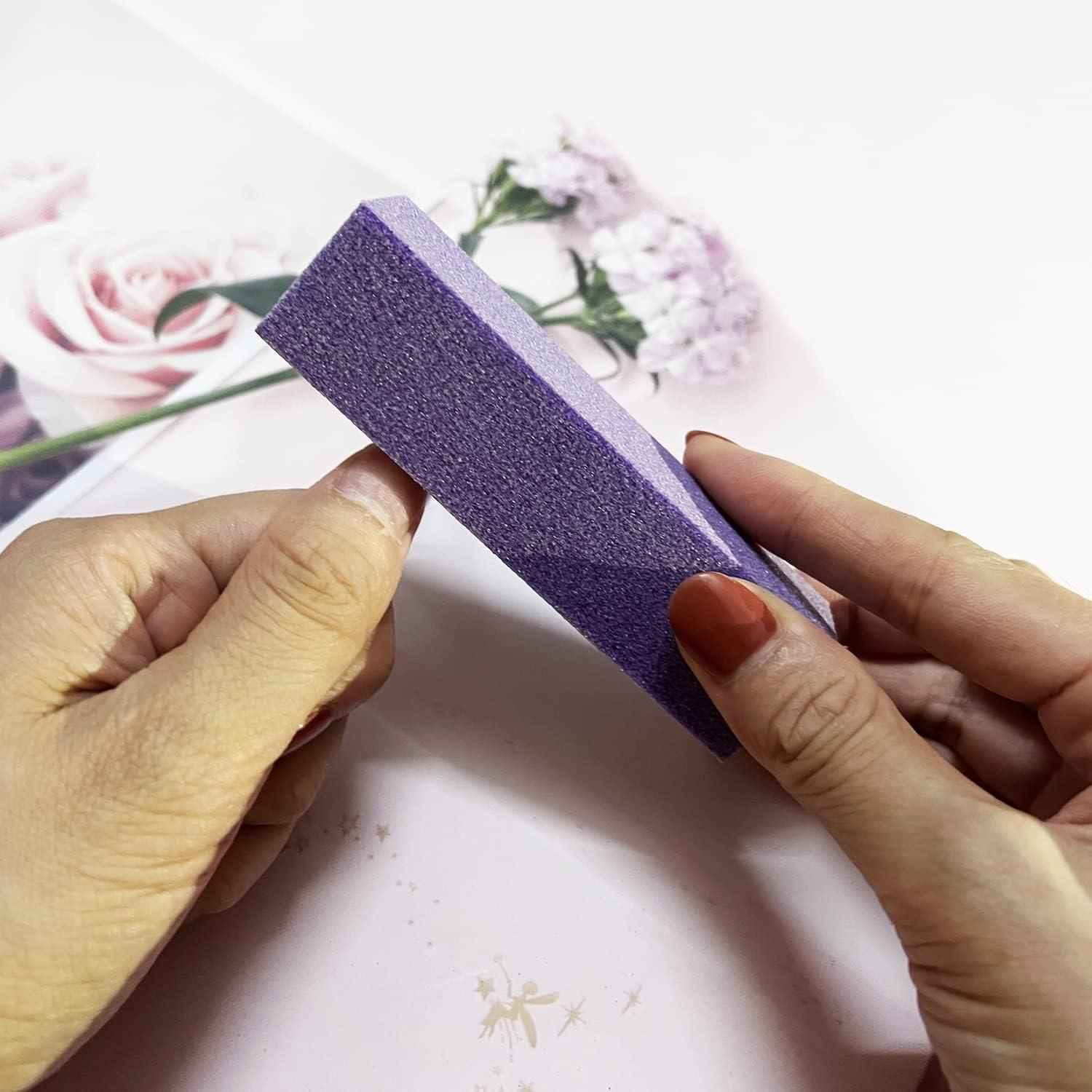 Juego de 20 Piezas de Limadoras y Bloques Cianyyee Púrpura