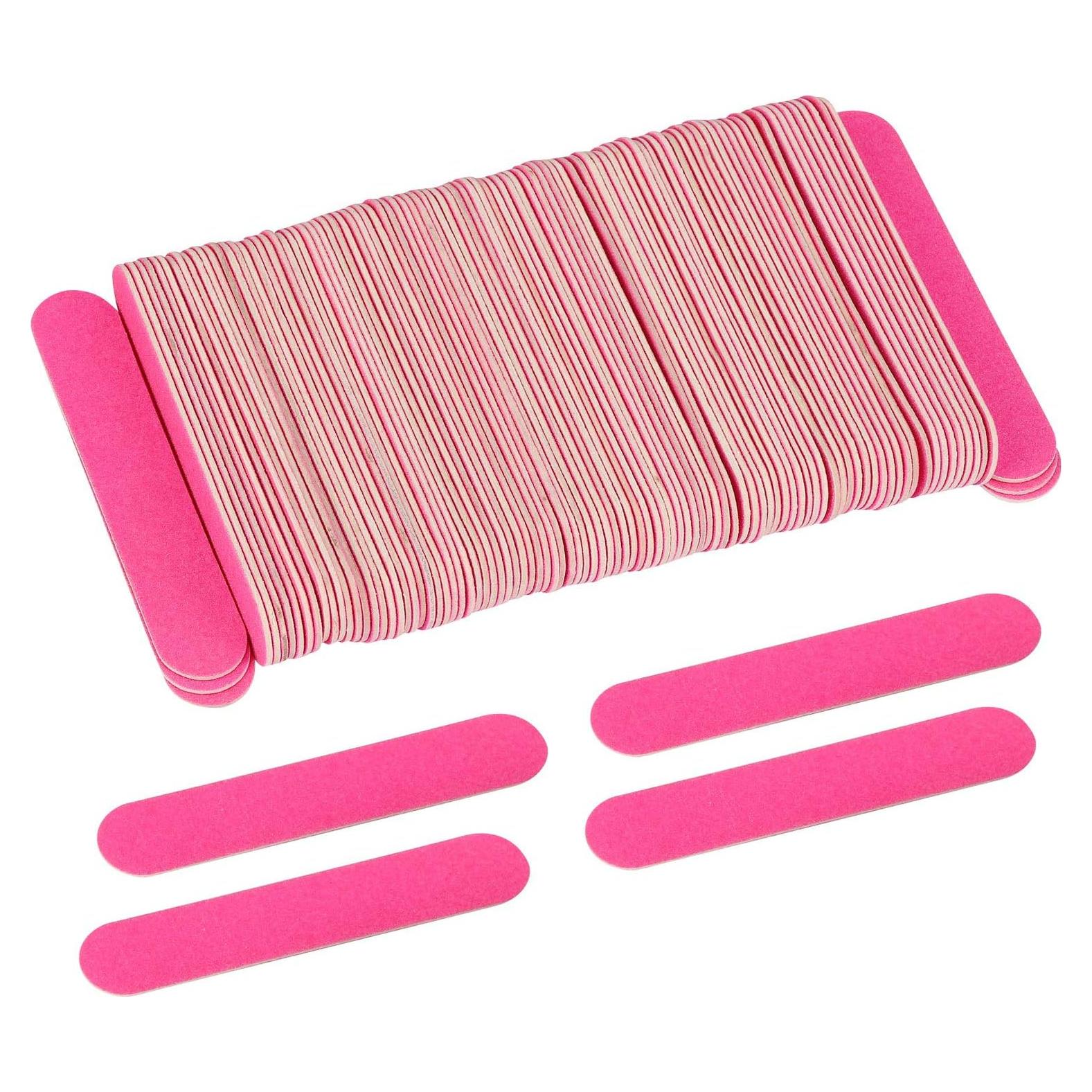 Lima de Uñas Desechable Tbestmax Mini 8.5 cm Doble Cara 150 Grano