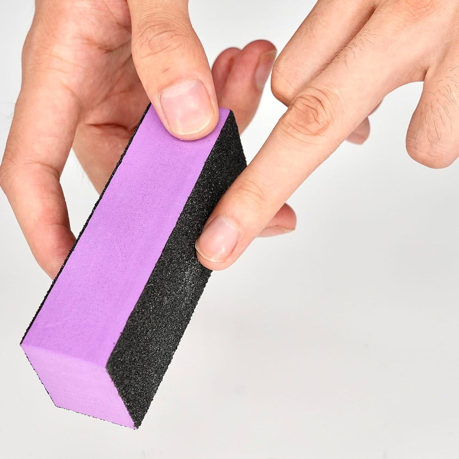 Bloque de Pulido de Uñas LNAUJS 14 Piezas 100/180 Grano