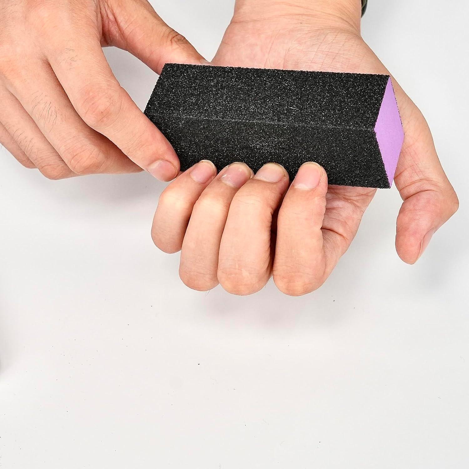 Bloque de Pulido de Uñas LNAUJS 14 Piezas 100/180 Grano