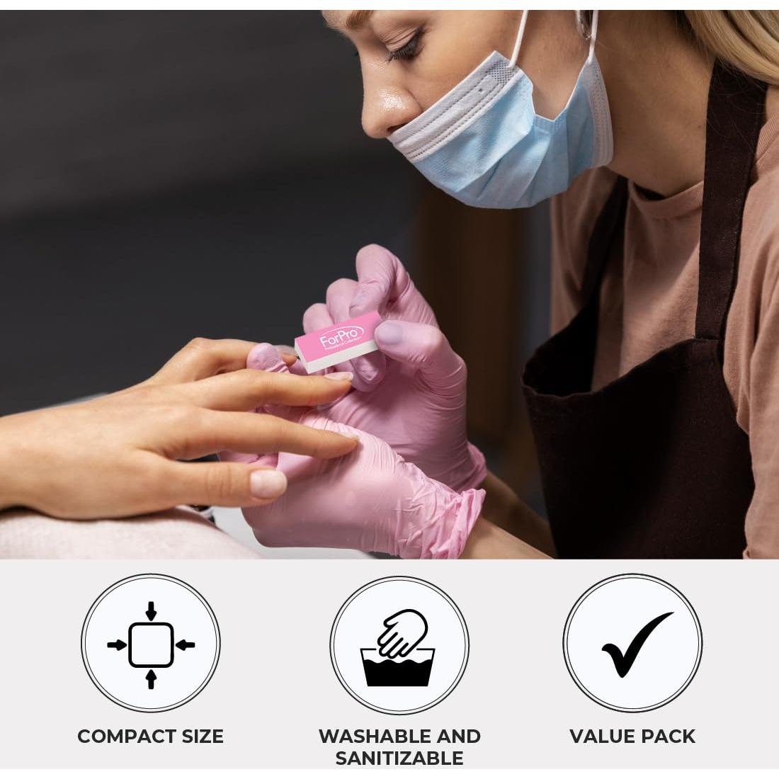 Hoja de Mini Pulido Sparkle ForPro 39 Unidades Doble Cara