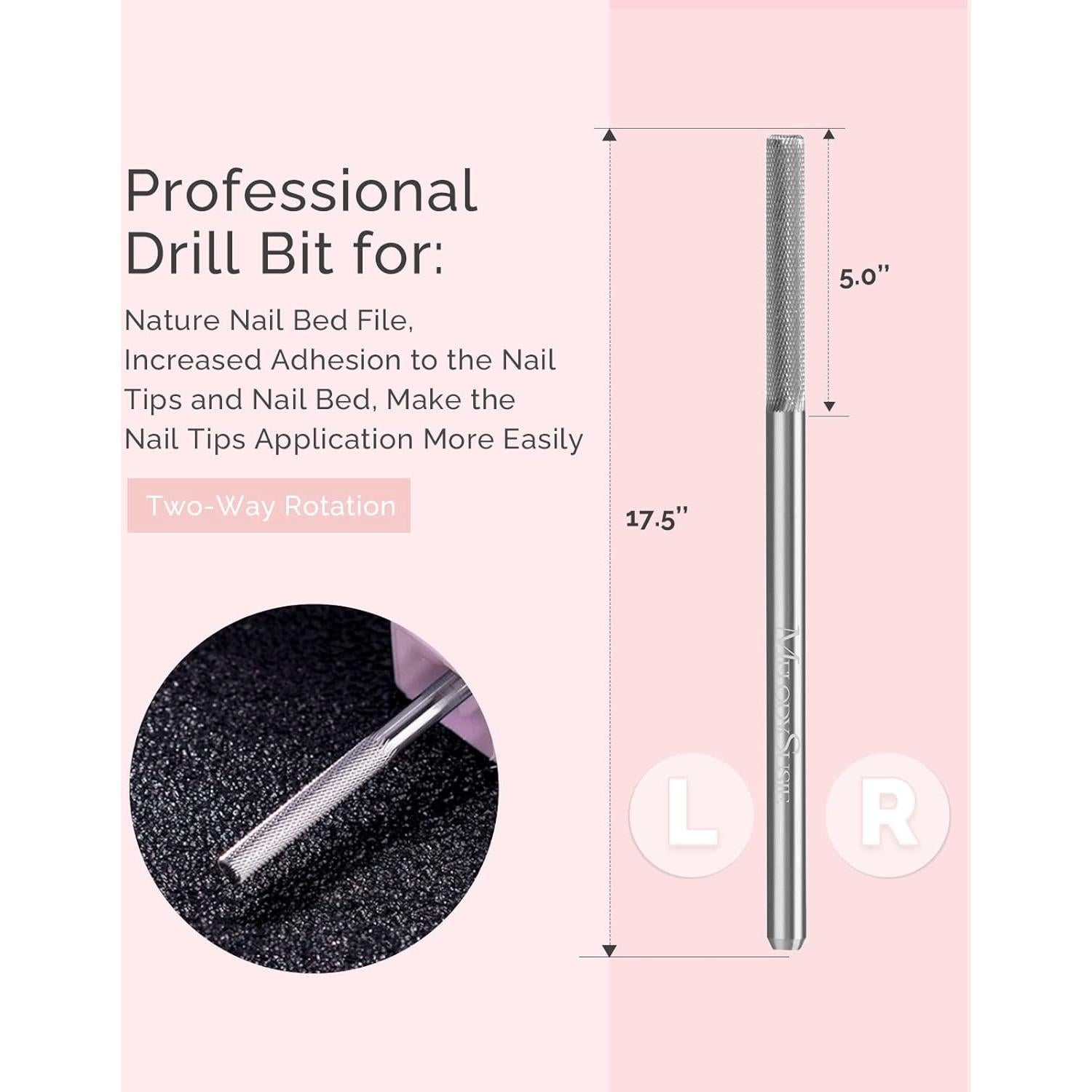 Mina de Lima Natural MelodySusie 2.38mm Extra Fino para Uñas