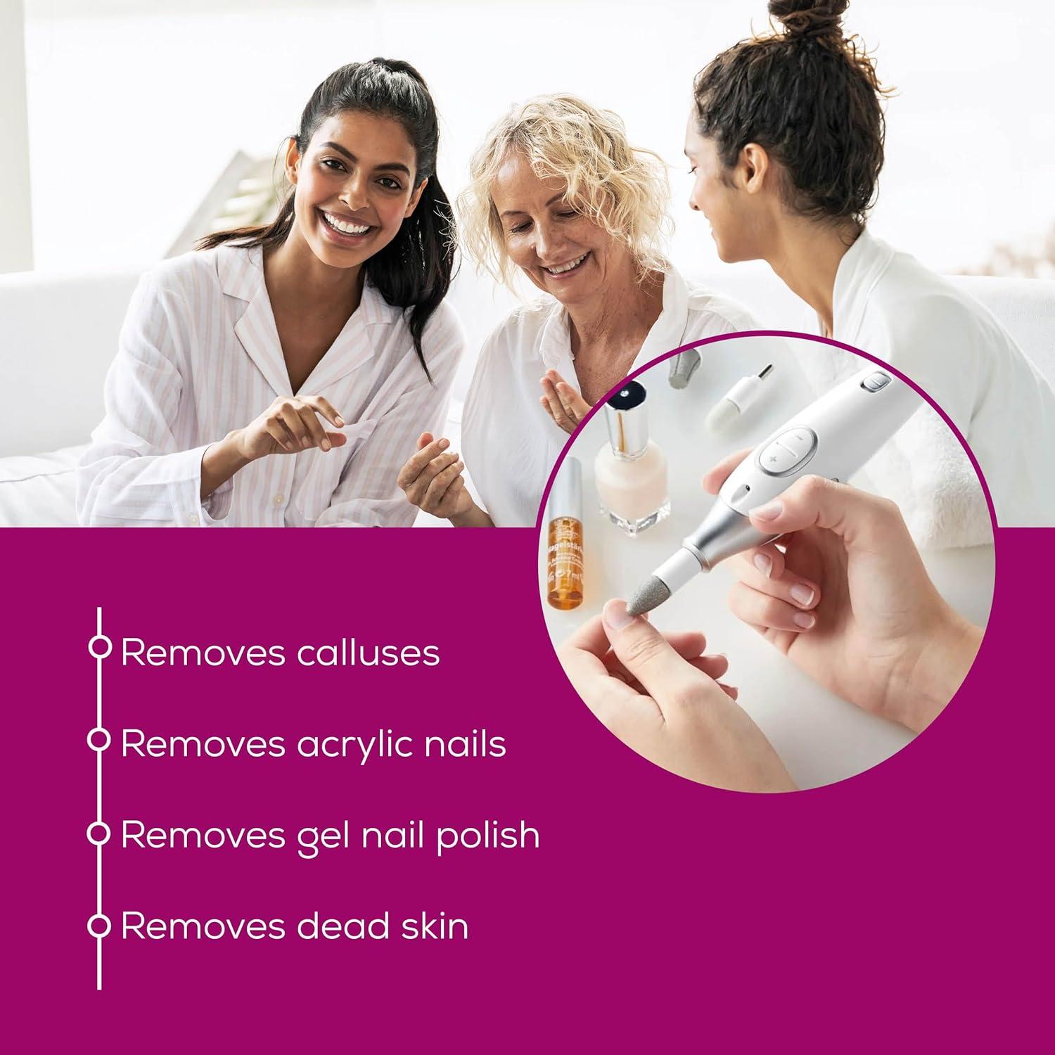 Beurer MP42 Taladro de Uñas Eléctrico 7-en-1 con Luz LED