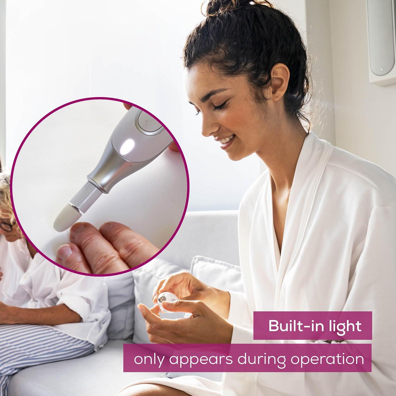 Beurer MP42 Taladro de Uñas Eléctrico 7-en-1 con Luz LED