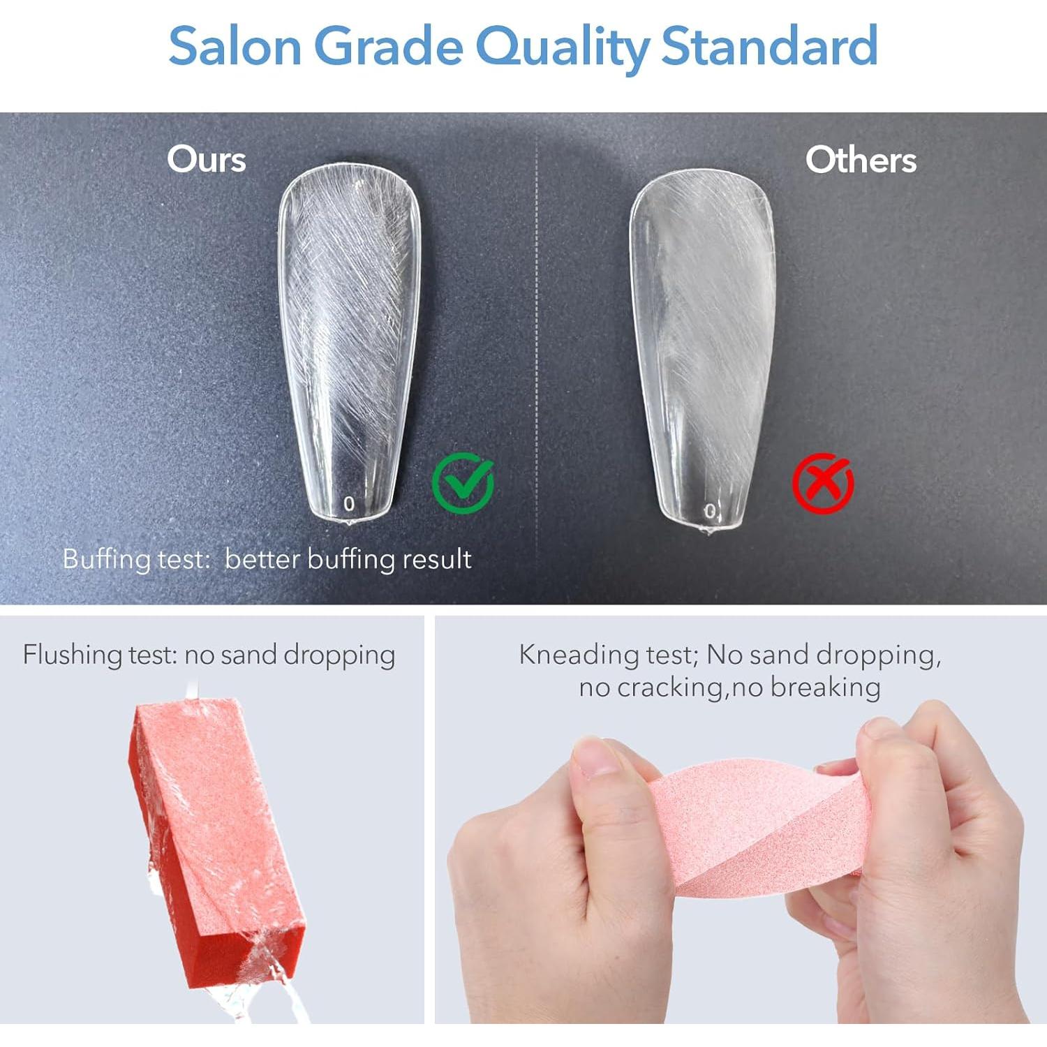 Bloques de Pulido de Uñas GazePlus 10pcs Grano 60/60/60