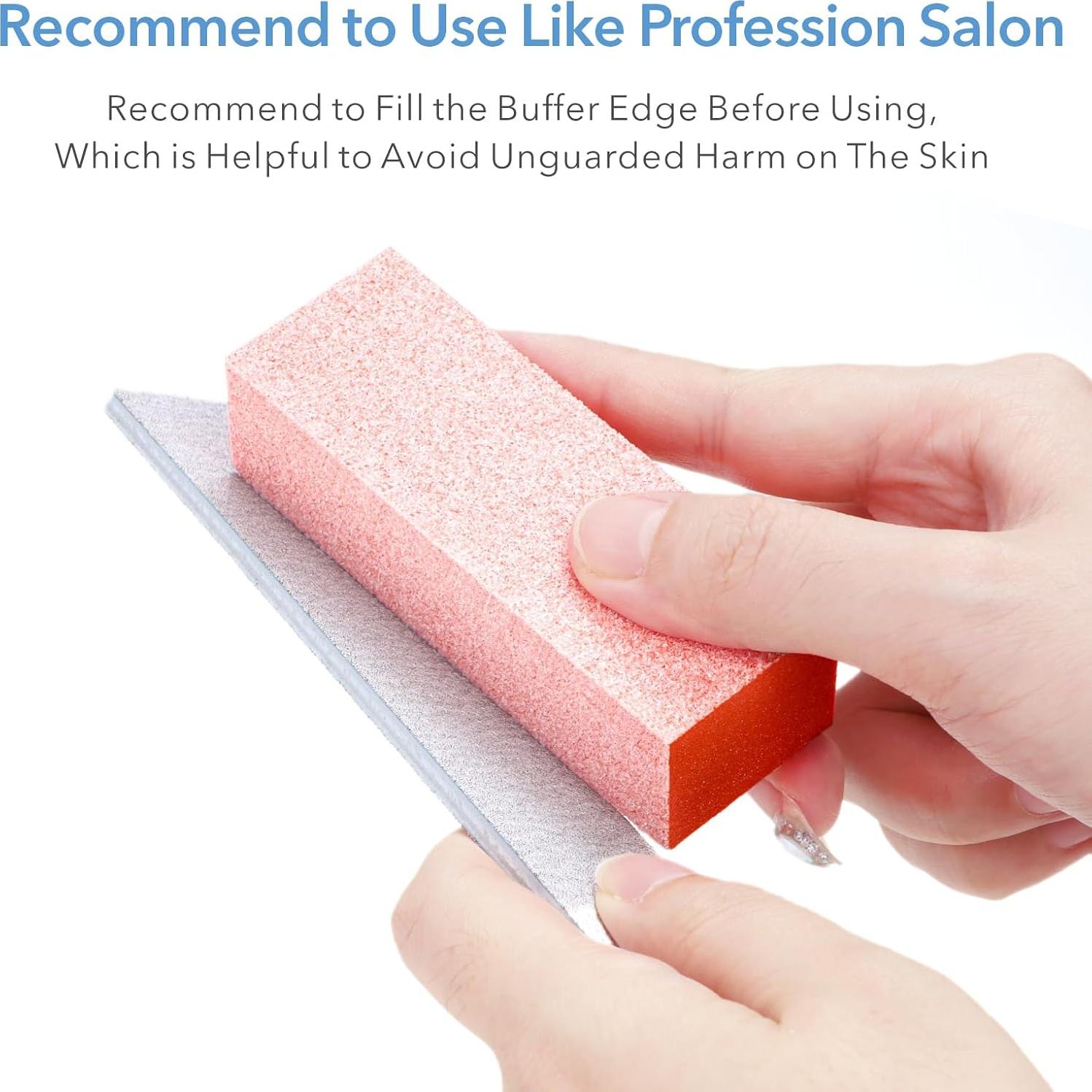 Bloques de Pulido de Uñas GazePlus 10pcs Grano 60/60/60