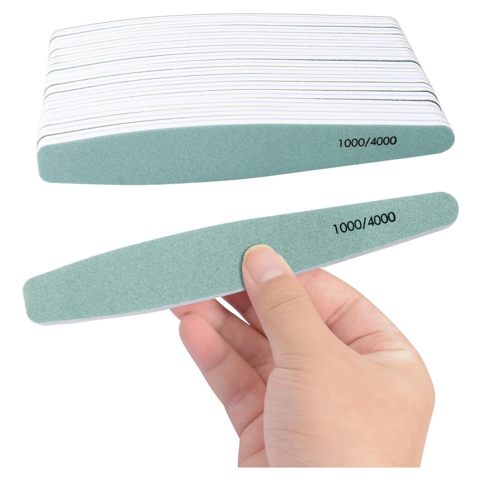 15 Limas de Uñas 1000/4000 Grit Diesisa para Manicura