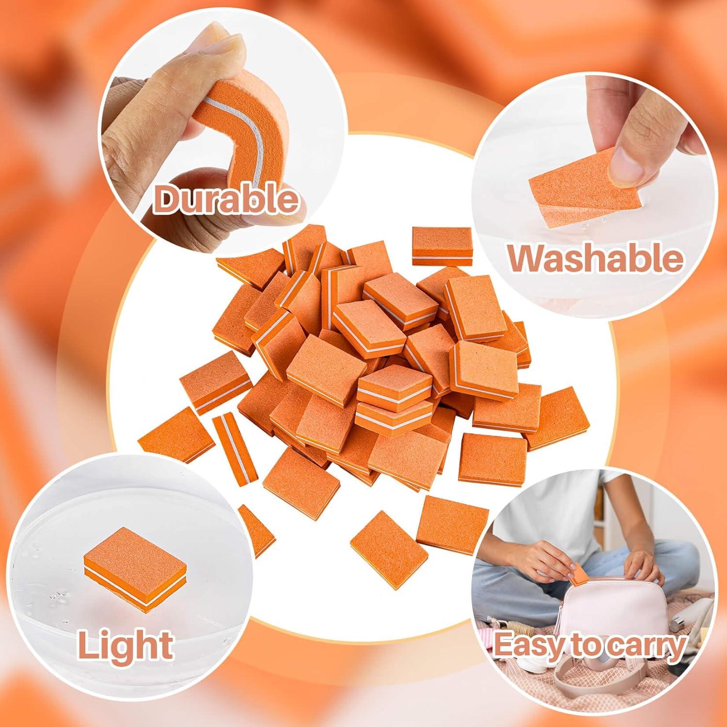 50 Piezas Bloque de Pulido de Uñas SJ-NailBuffer 180/240 Grano