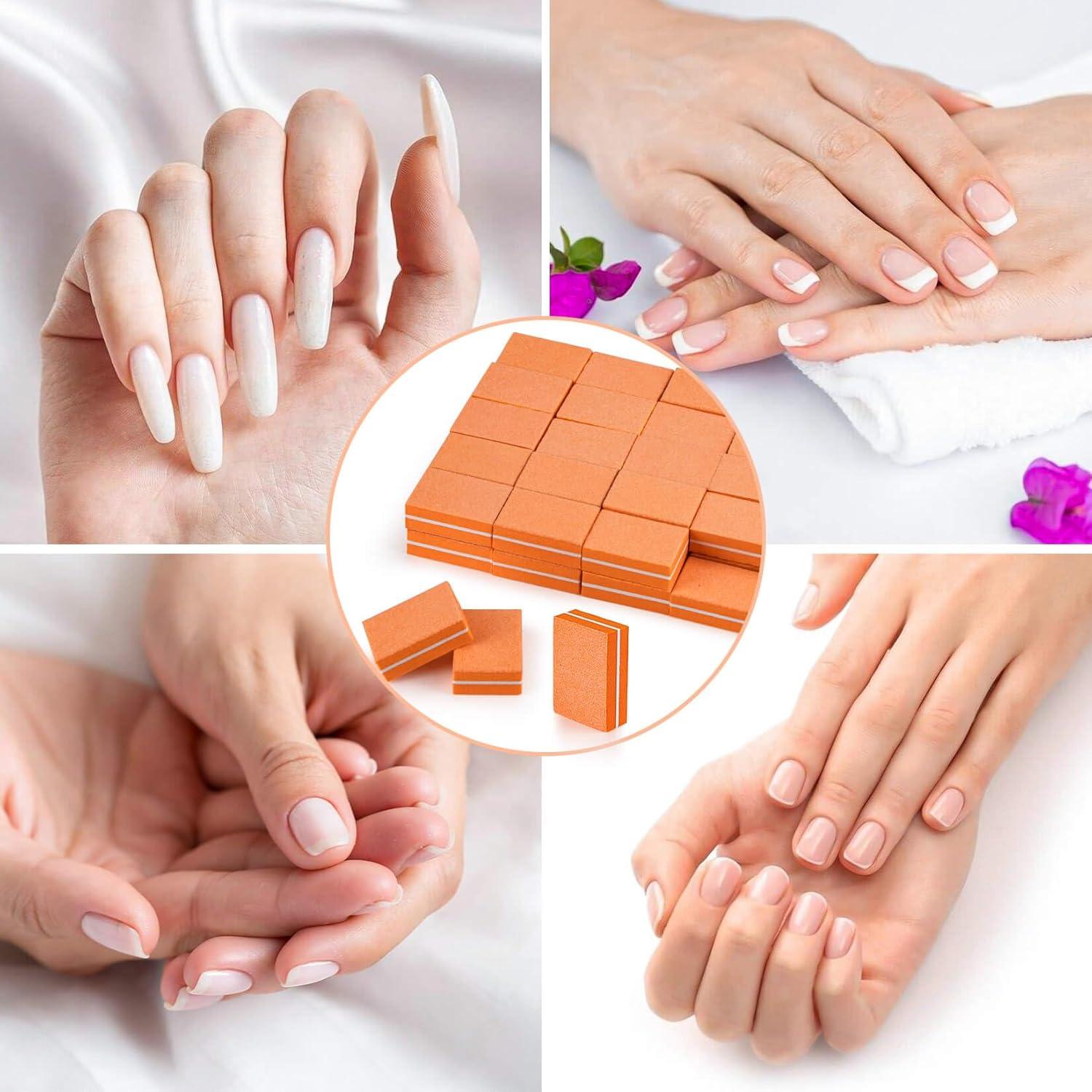 50 Piezas Bloque de Pulido de Uñas SJ-NailBuffer 180/240 Grano