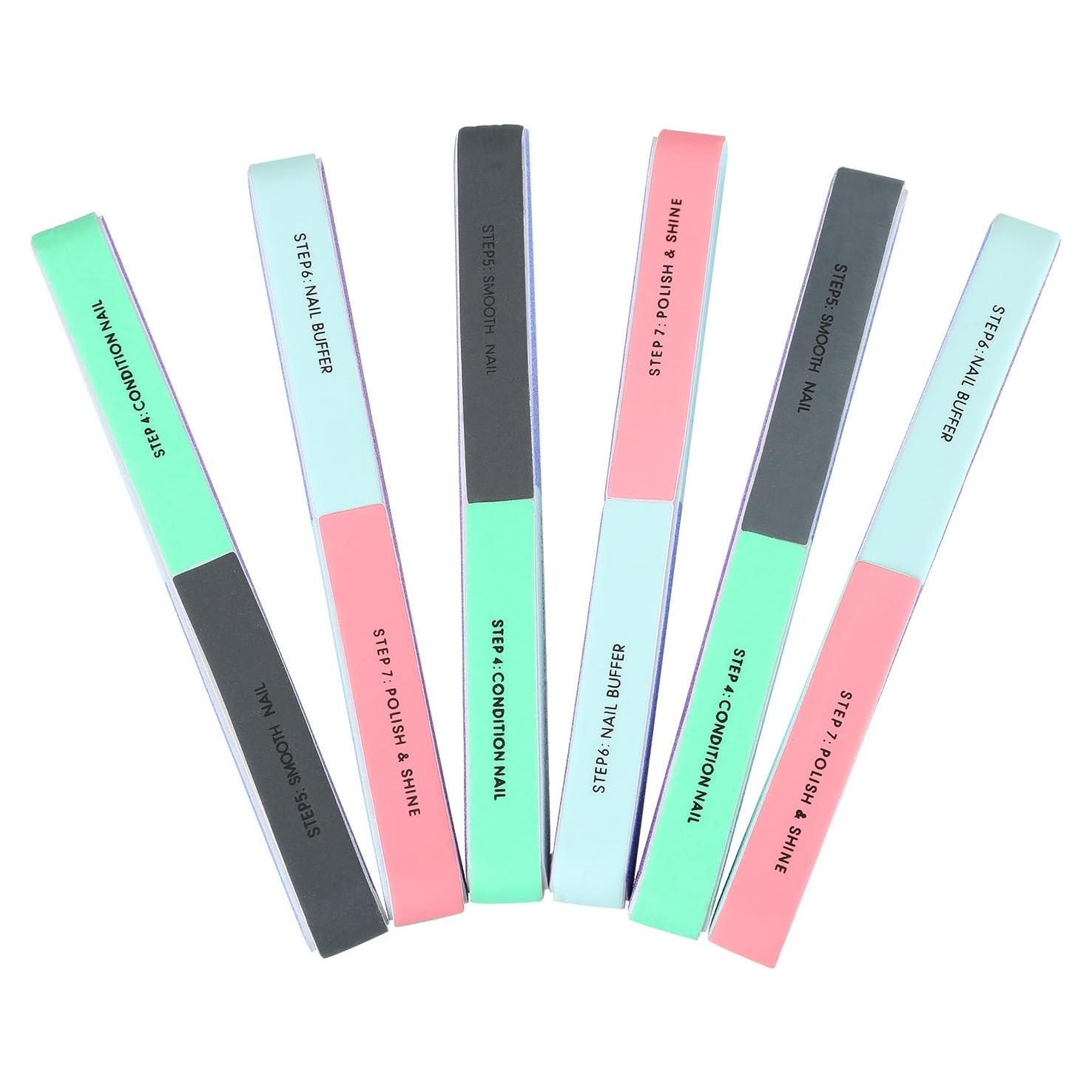 Juego de Limadoras y Pulidores de Uñas Mudder - 6 Piezas