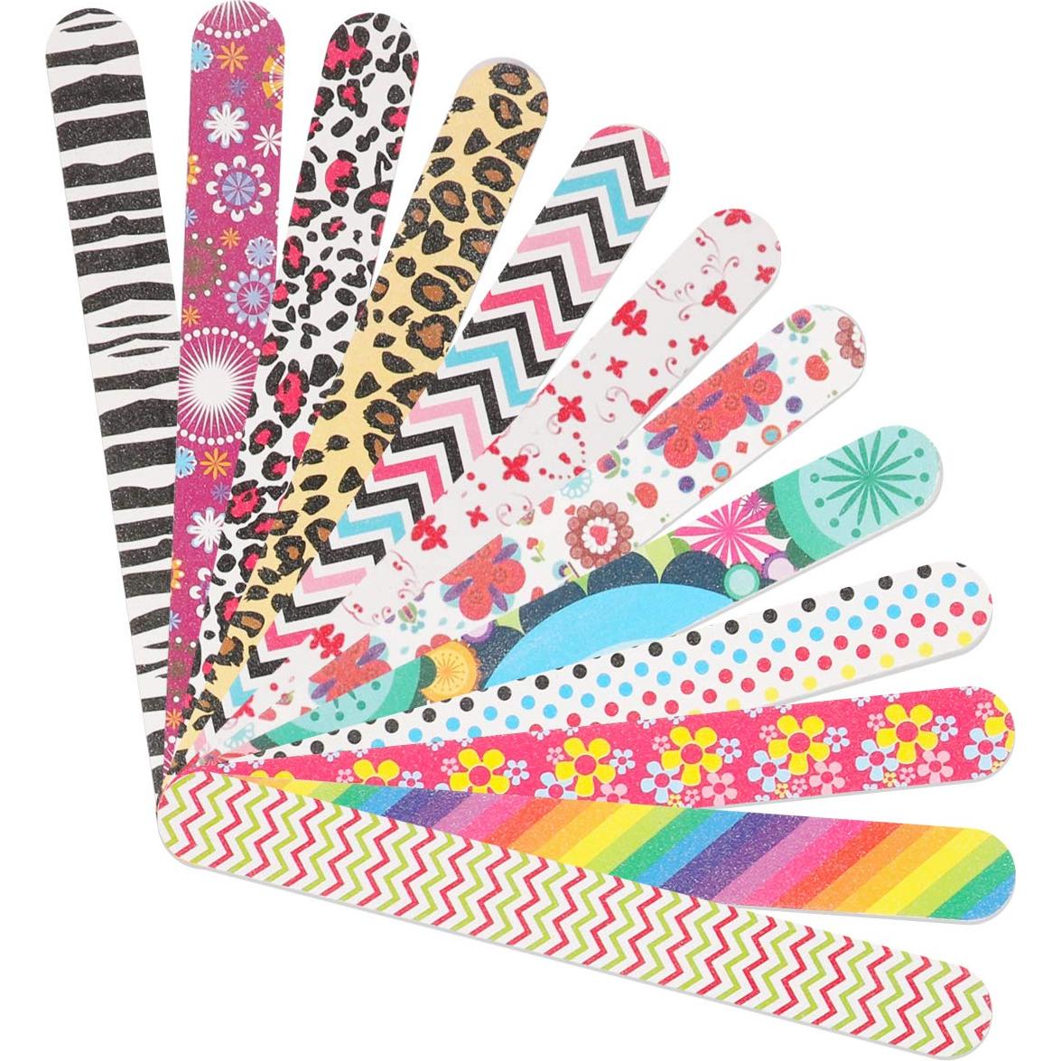 12 Limas de Uñas Coloridas YIMICOO 150/150 Doble Cara 17.78 cm