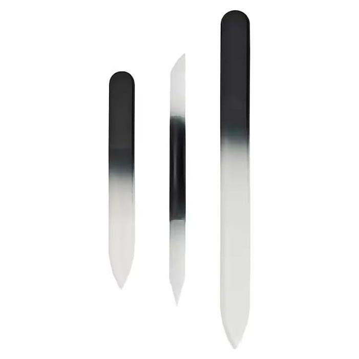 Juego de Lima de Uñas de Vidrio Profesional Yangjiang 3 Piezas