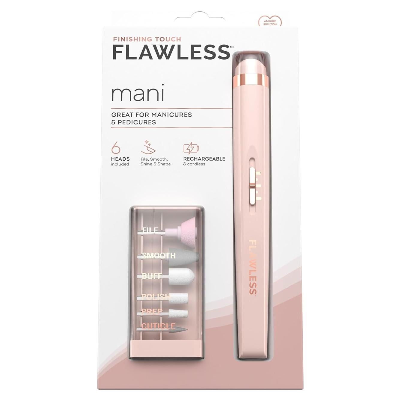 Kit de Uñas Flawless - Lima Electrónica Manicura y Pedicura