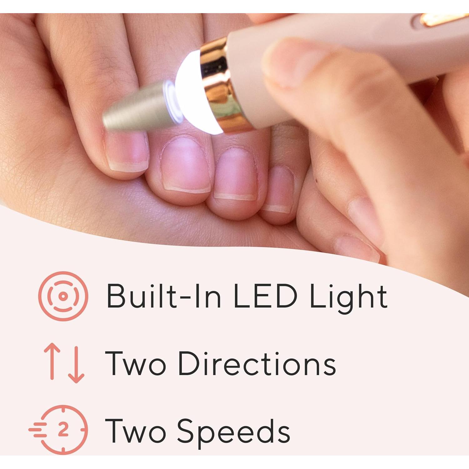 Kit de Uñas Flawless - Lima Electrónica Manicura y Pedicura