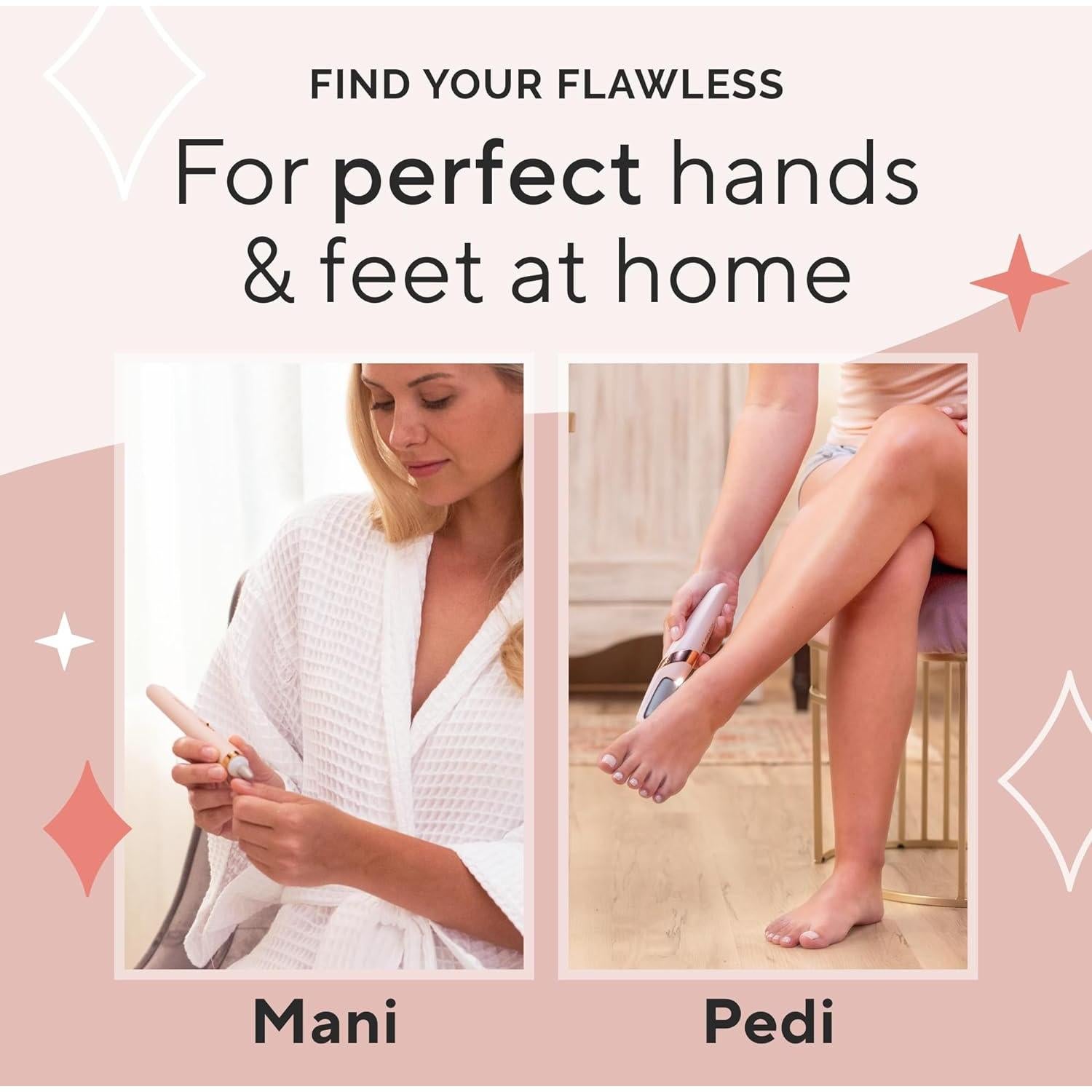 Kit de Uñas Flawless - Lima Electrónica Manicura y Pedicura