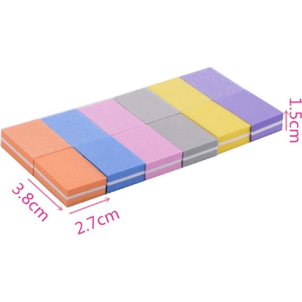 Bloques de Lima de Uñas YIMART 20 Pcs Coloridos para Manicura