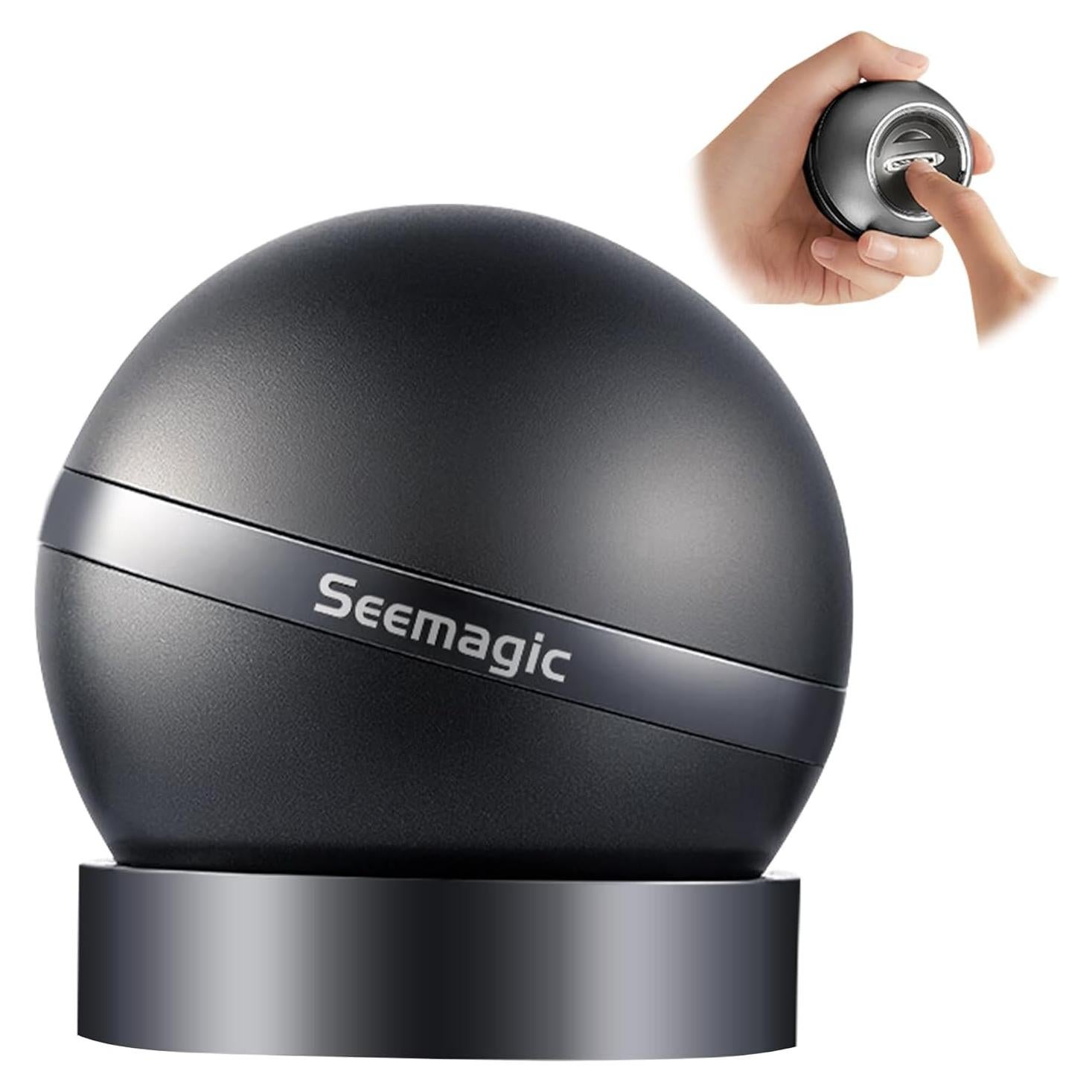 Cortador de Uñas Eléctrico Seemagic XT 902030 2 en 1 con Luz LED